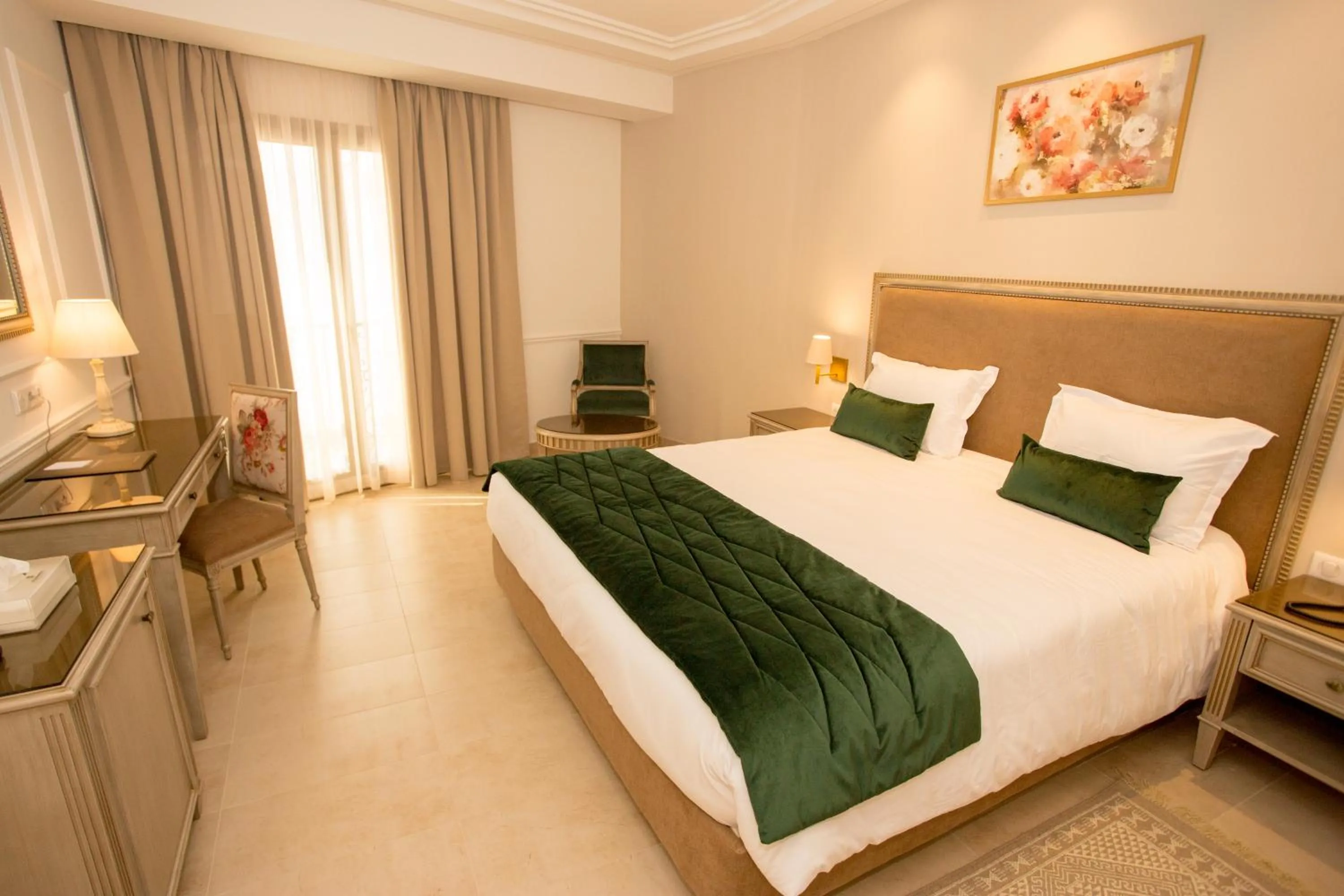 Bed in HOTEL PALAIS ROYAL