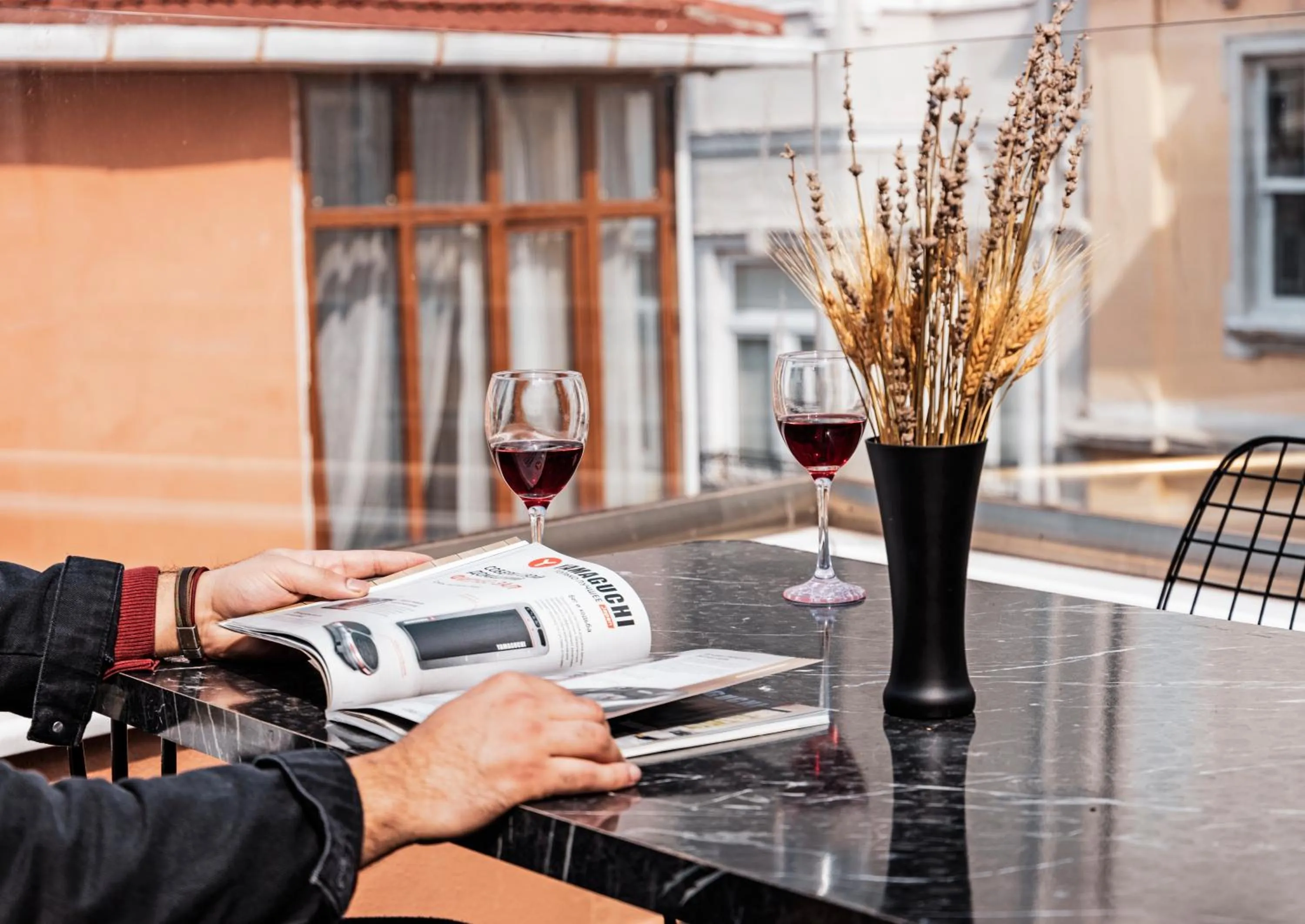 Balcony/Terrace in Galata Door Hotel