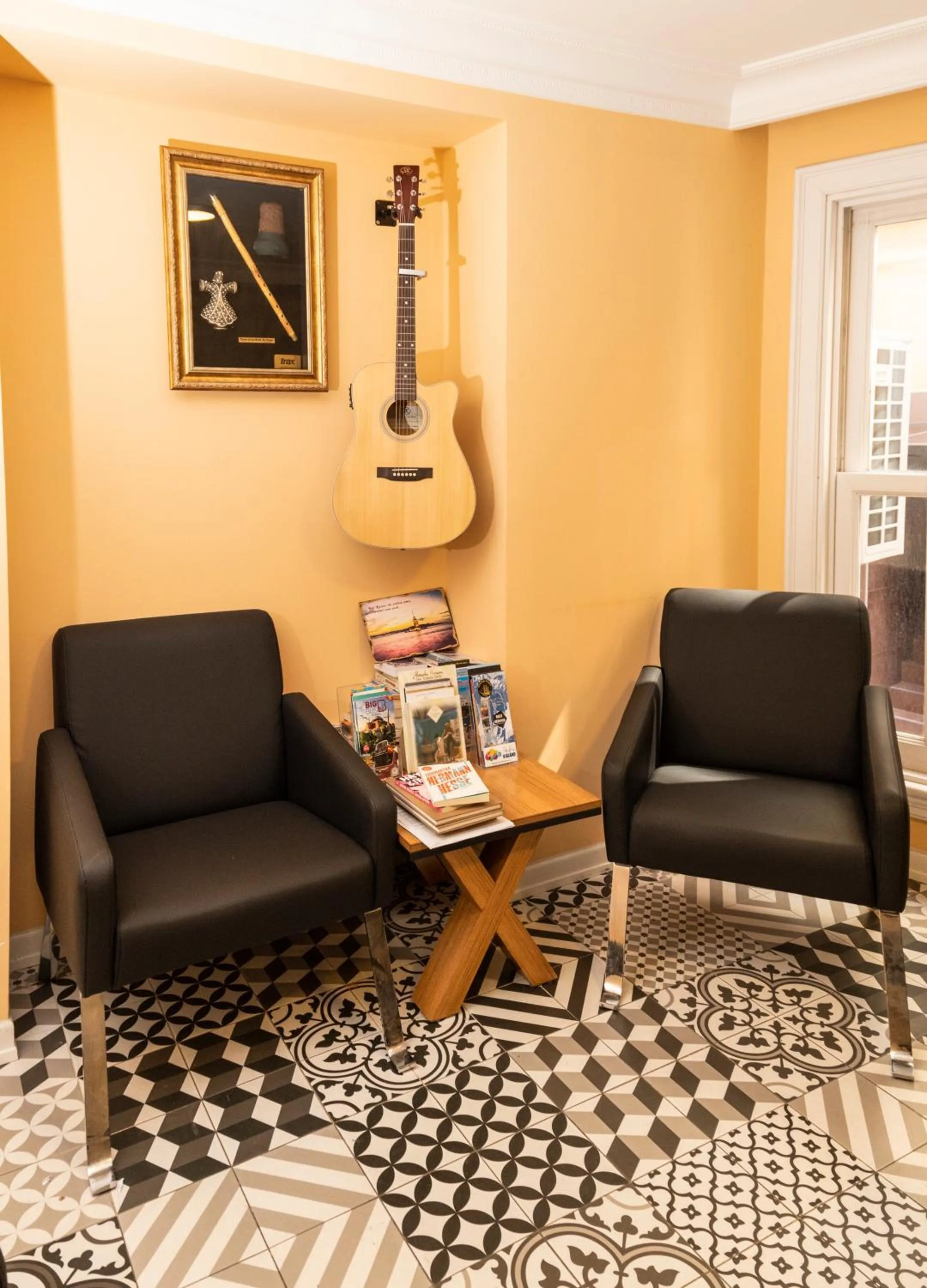 Living room in Galata Door Hotel