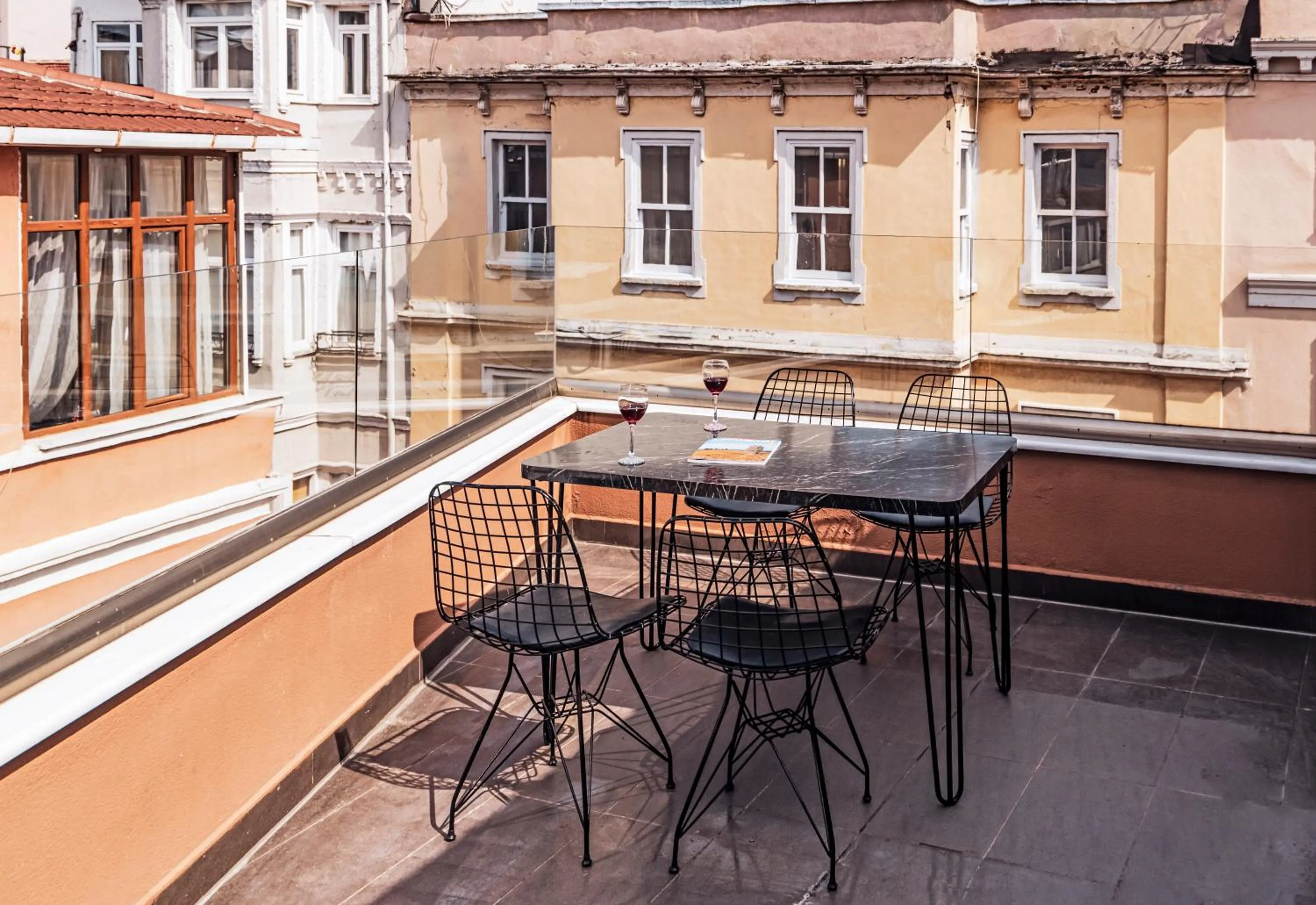 Balcony/Terrace in Galata Door Hotel