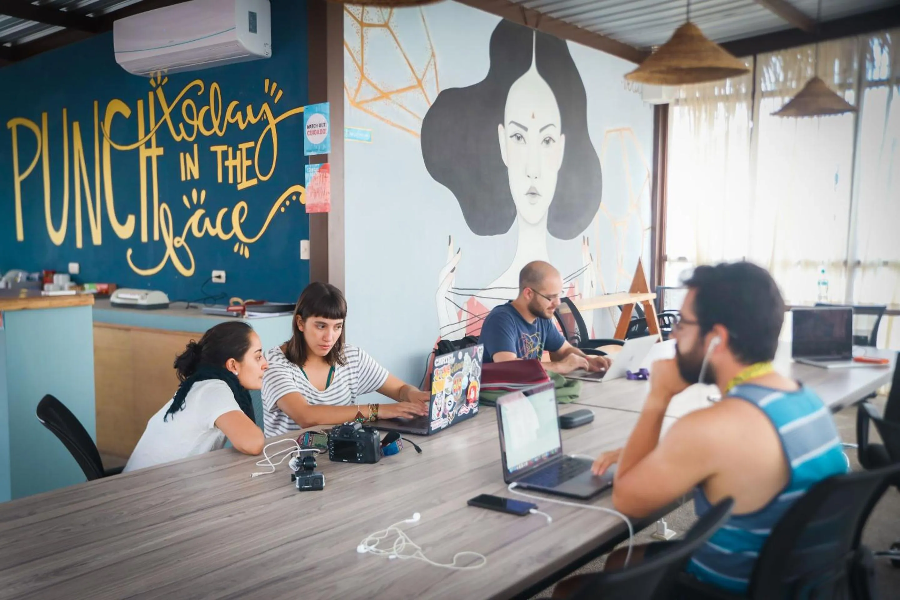 People in Slumber Party Montañita