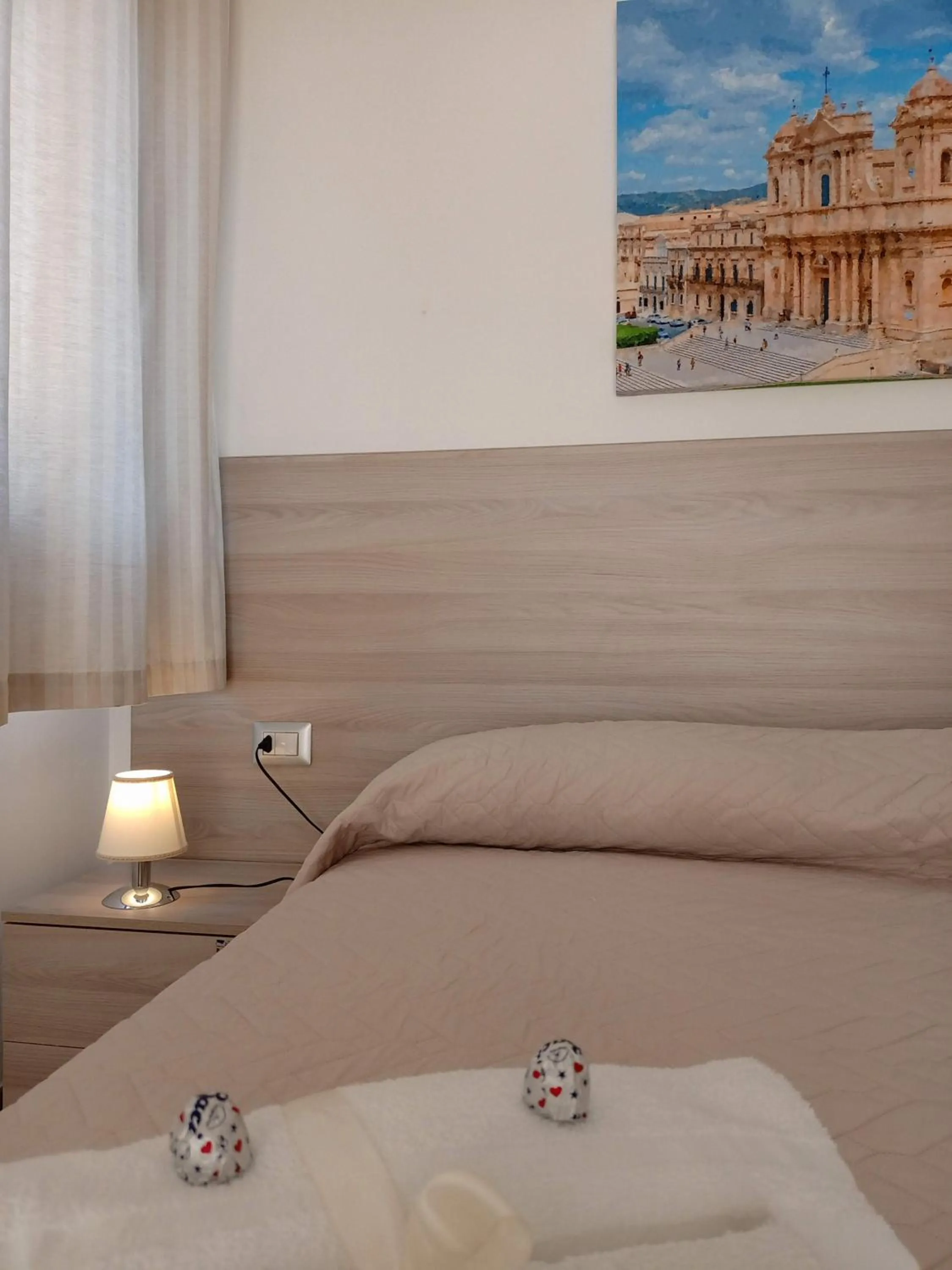 Bed in B&B Villa Sara Falconara