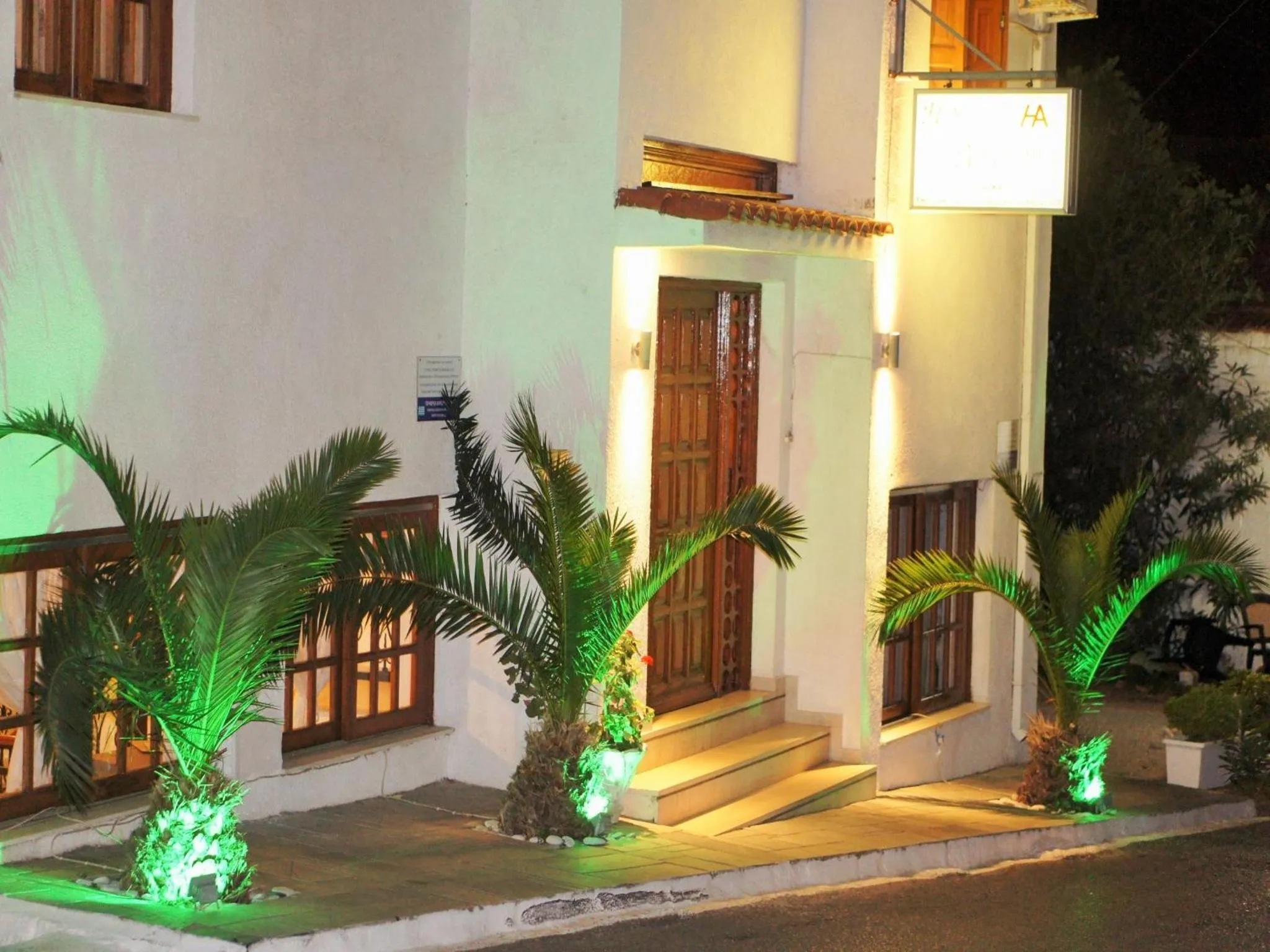 Facade/entrance in Anthemis Hotel