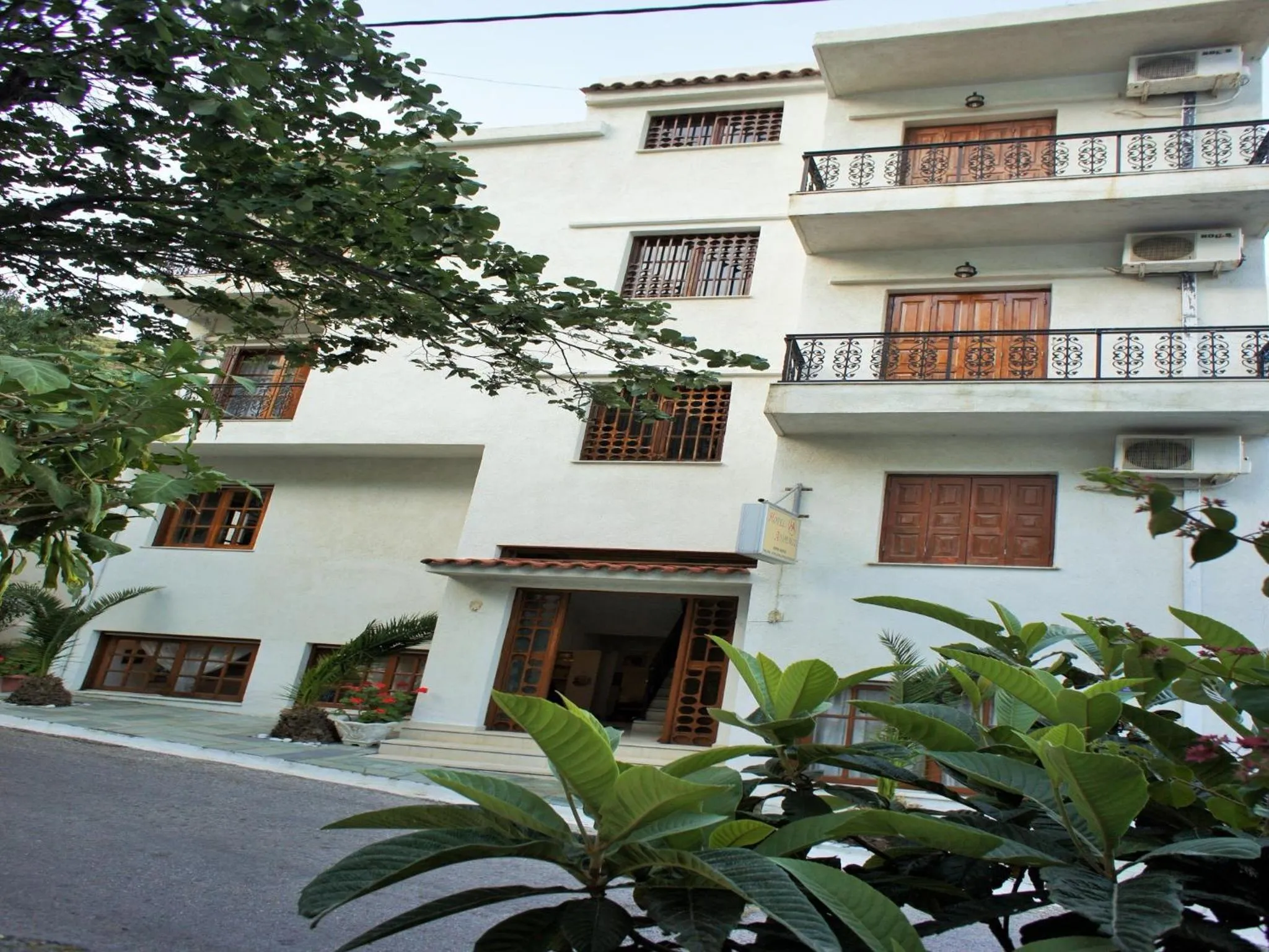 Facade/entrance in Anthemis Hotel