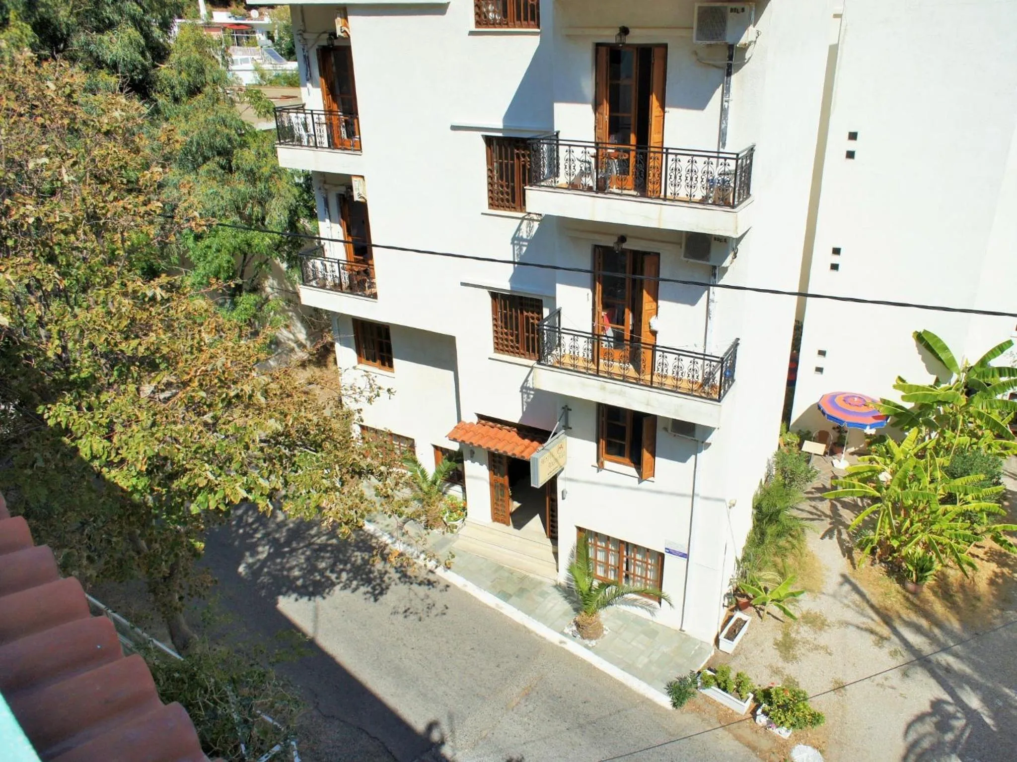 Facade/entrance in Anthemis Hotel