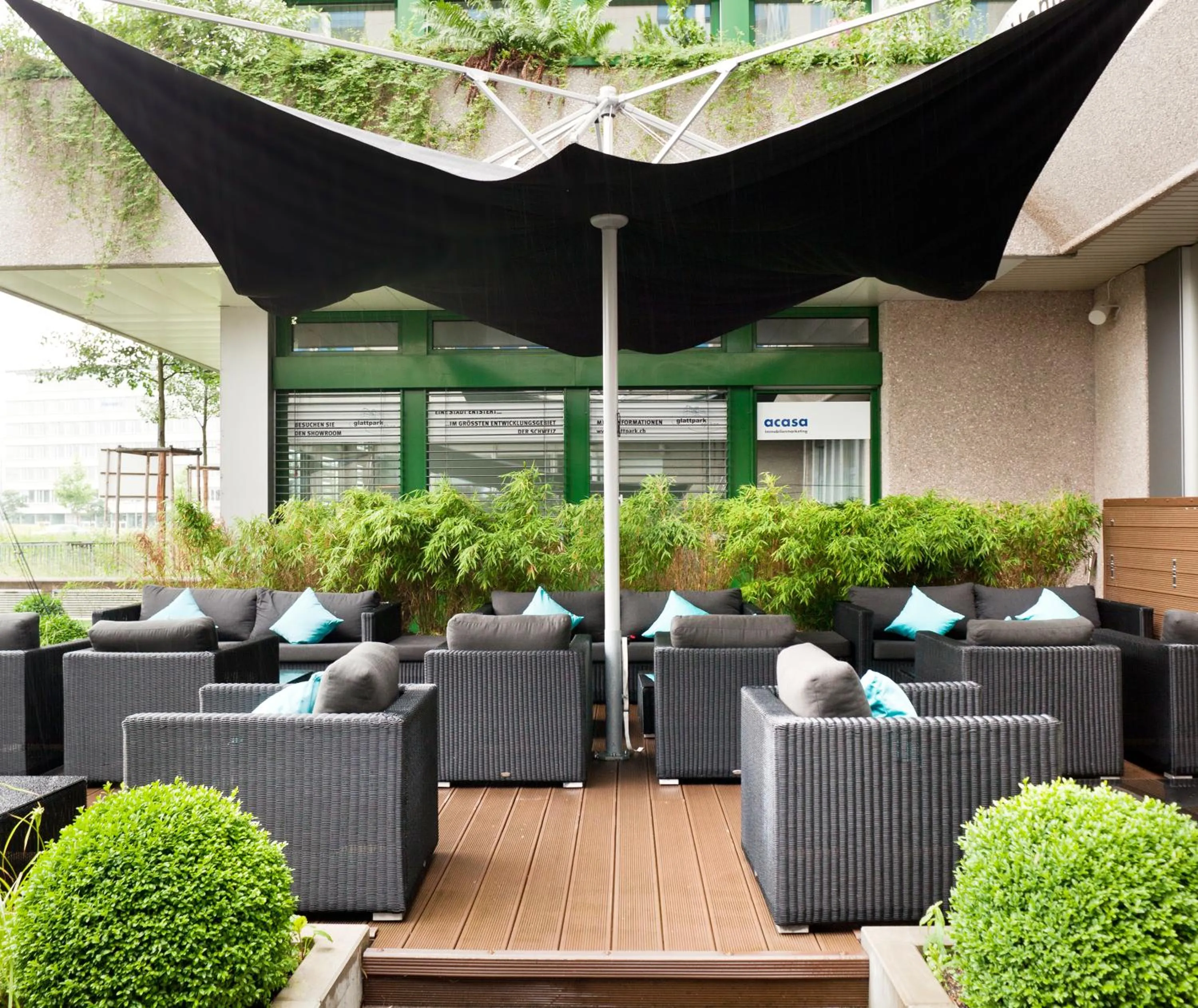 Garden in Novotel Zürich Airport Messe - newly renovated