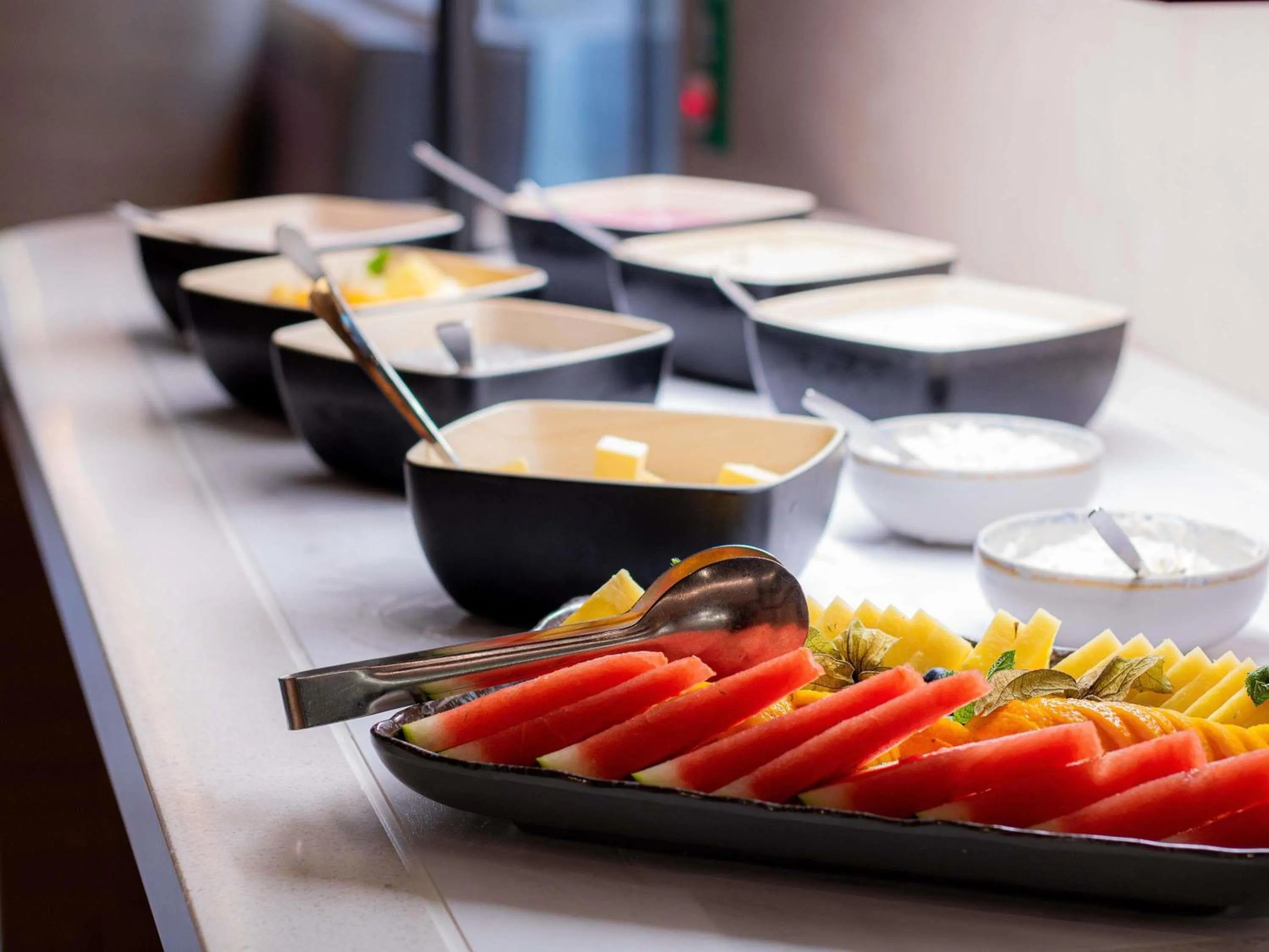 Breakfast in Novotel Zürich Airport Messe - newly renovated