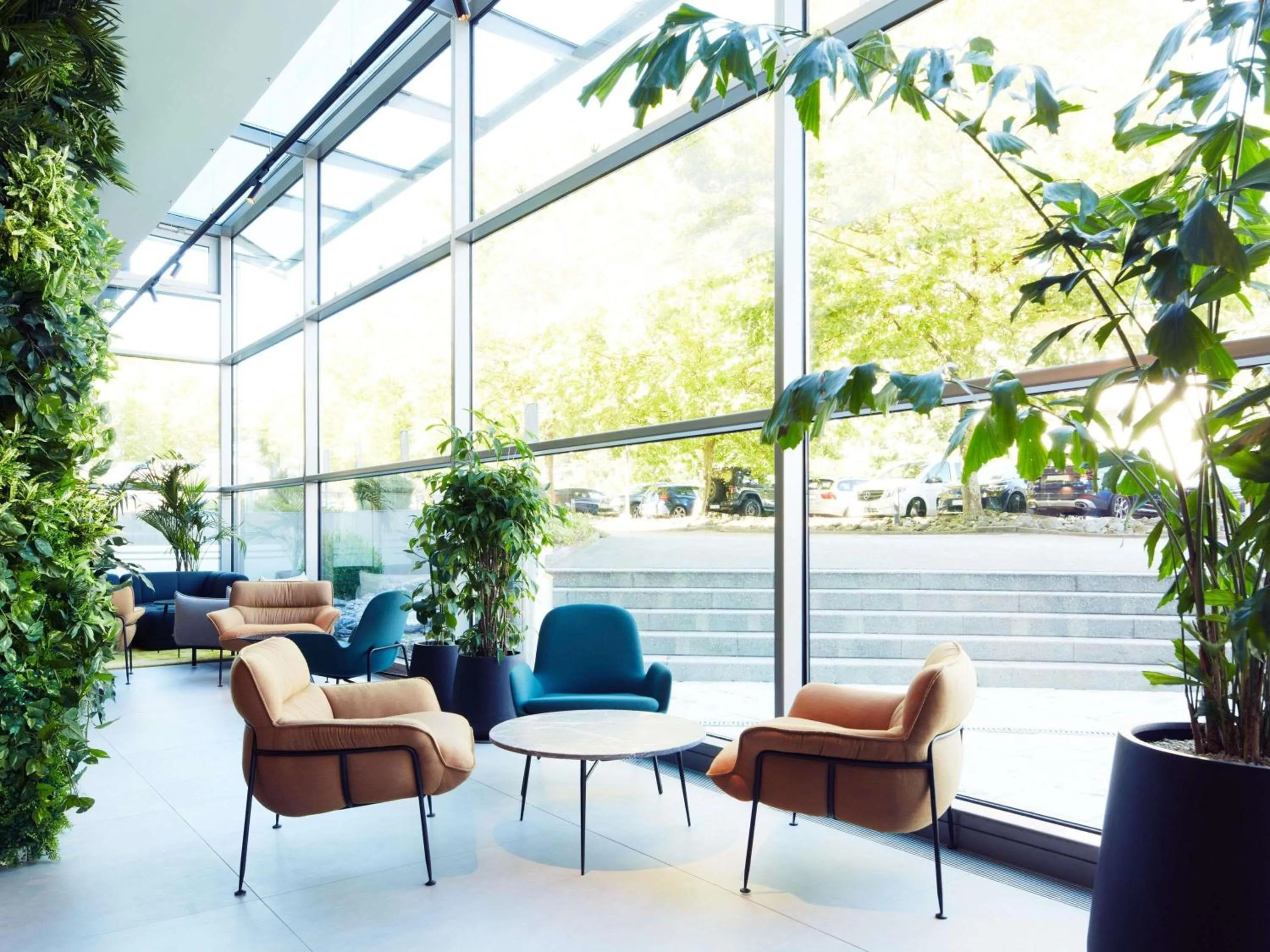 Property building in Novotel Zürich Airport Messe - newly renovated