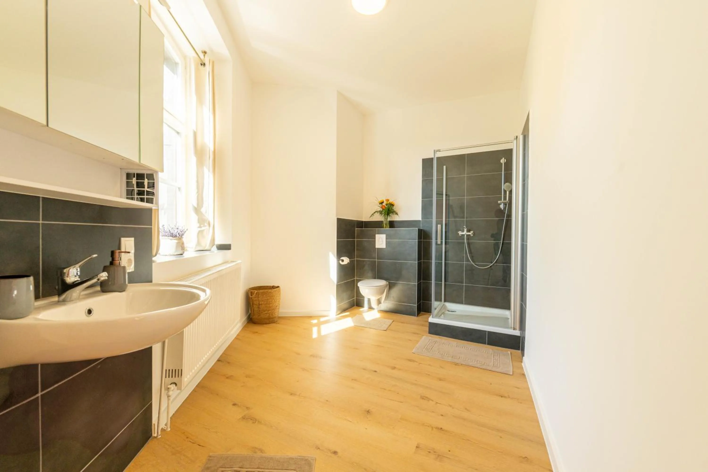 Shower in Schloss Arenfels