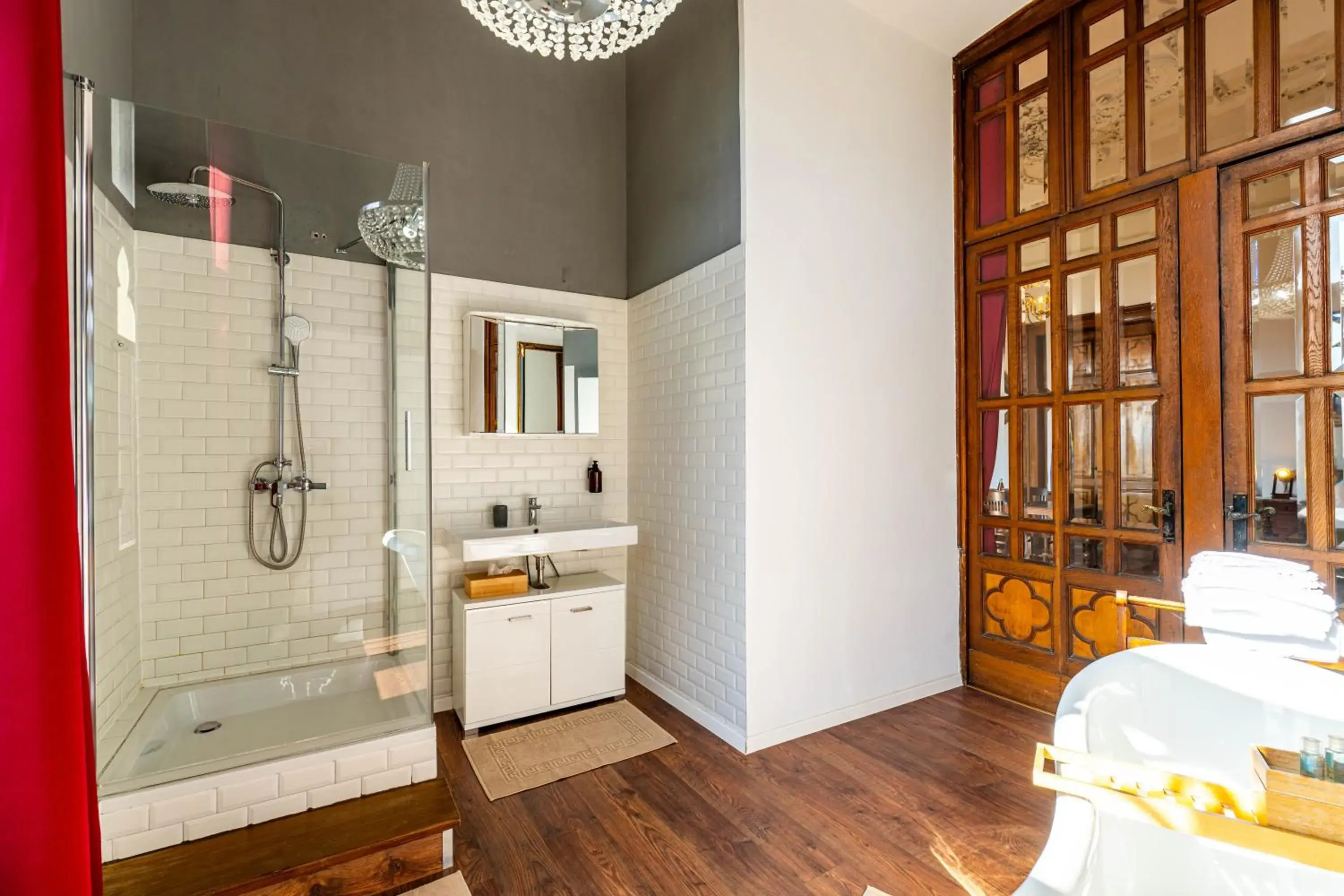 Deluxe Double Room with Bath in Schloss Arenfels Deluxe Double Room with Bath in Schloss Arenfels