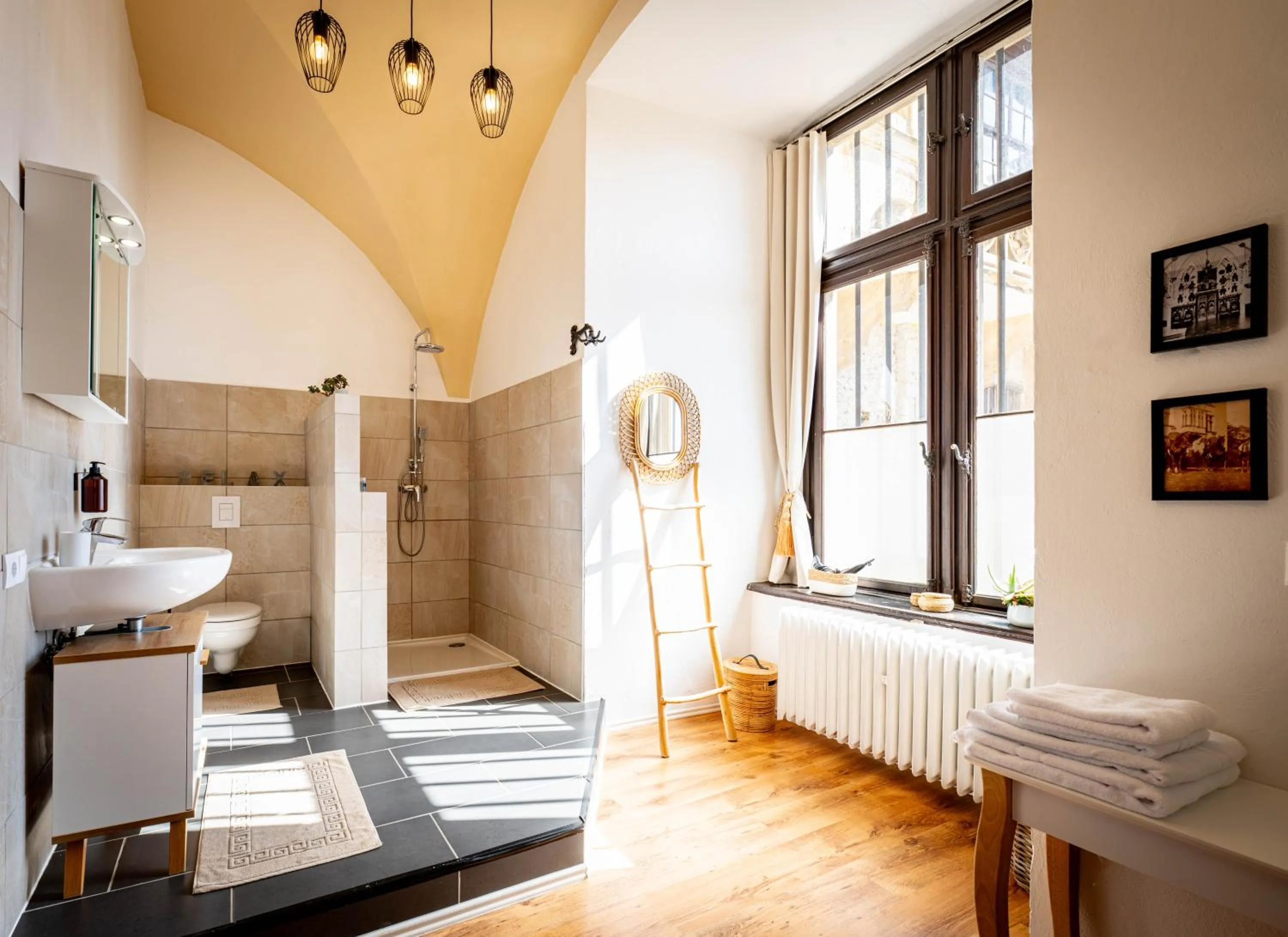 Shower in Schloss Arenfels