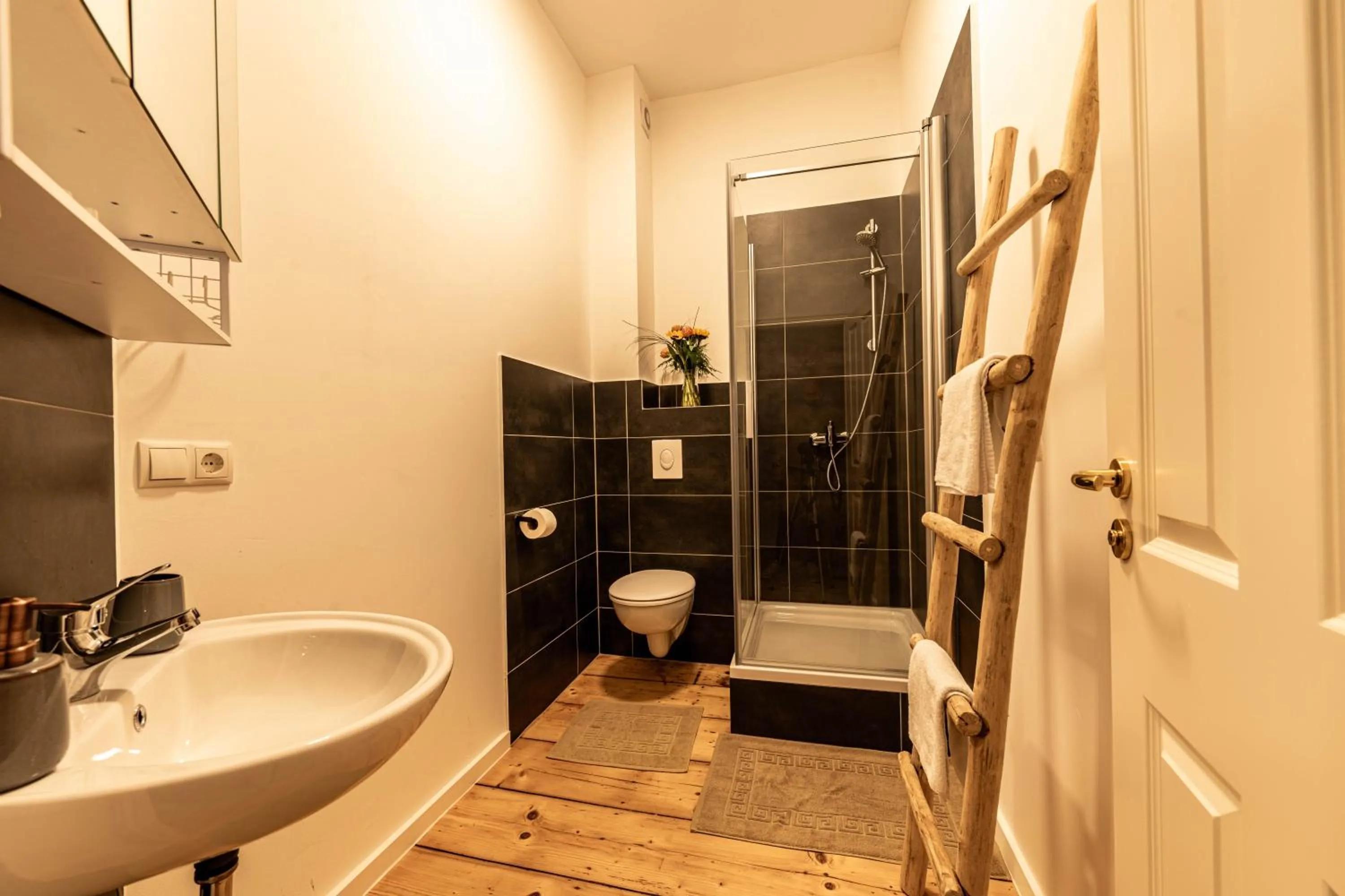 Shower in Schloss Arenfels