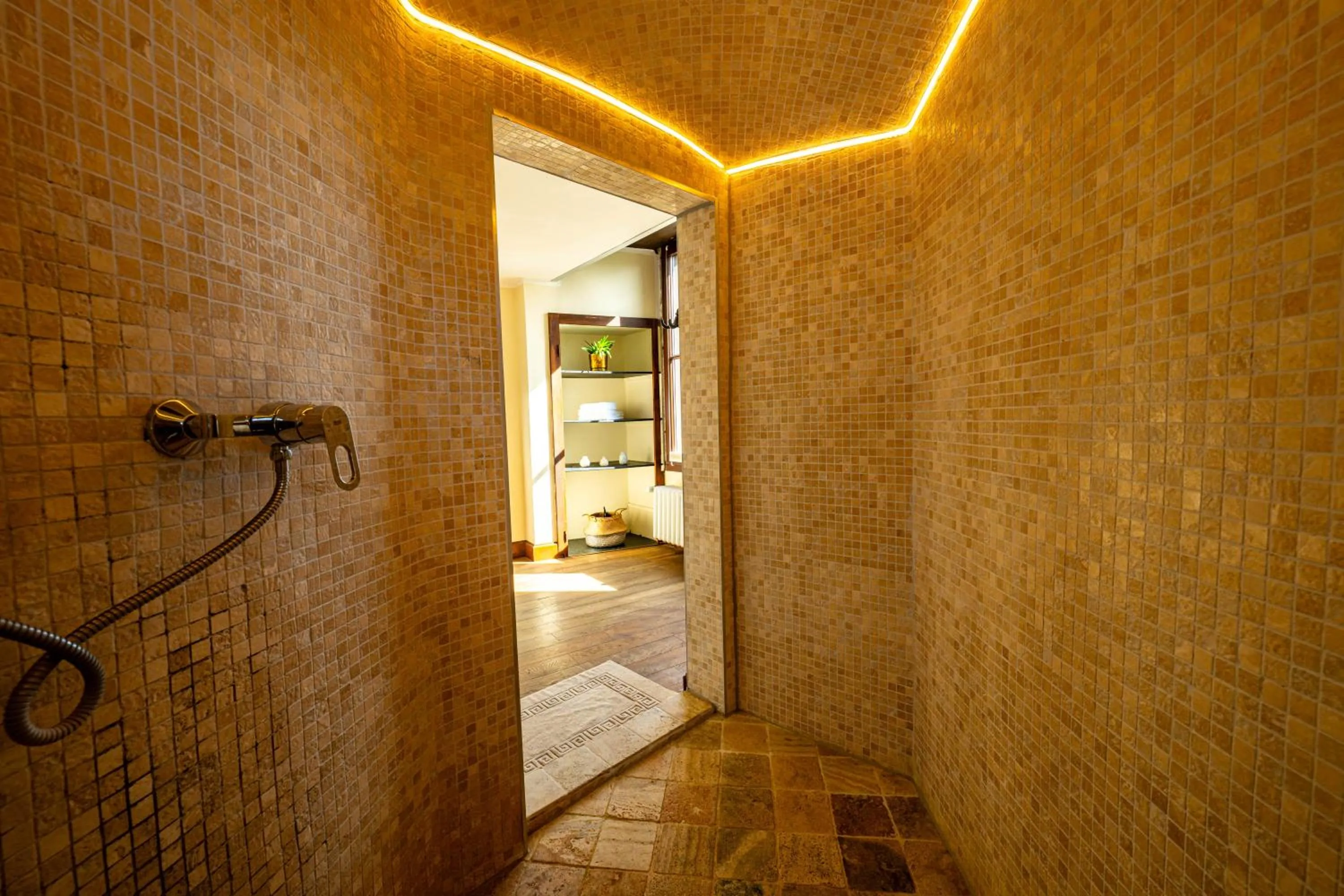 Shower in Schloss Arenfels