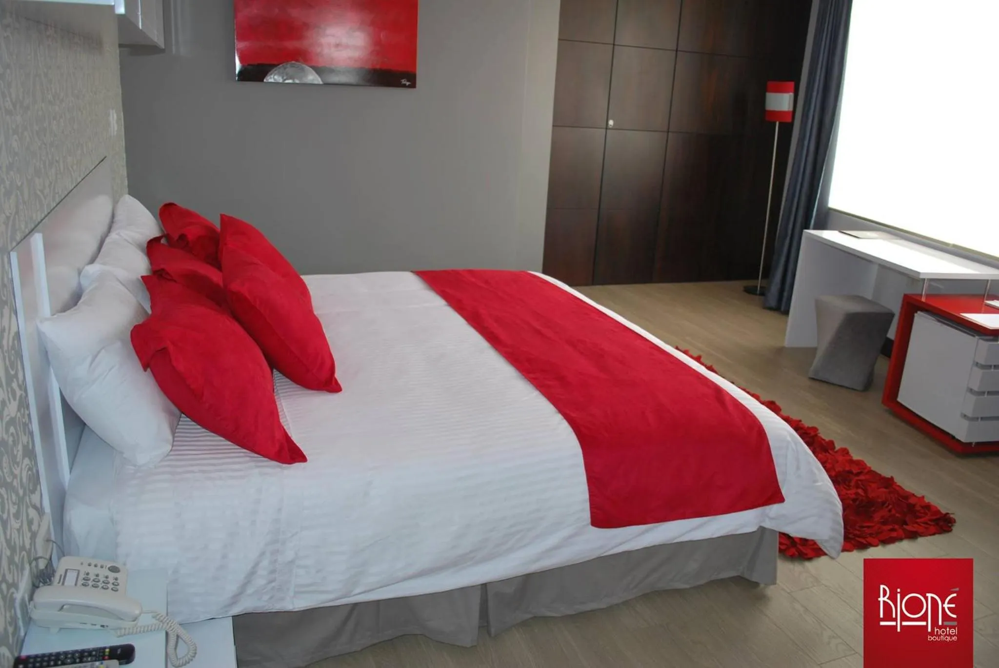 Bed in Rioné Hotel Boutique
