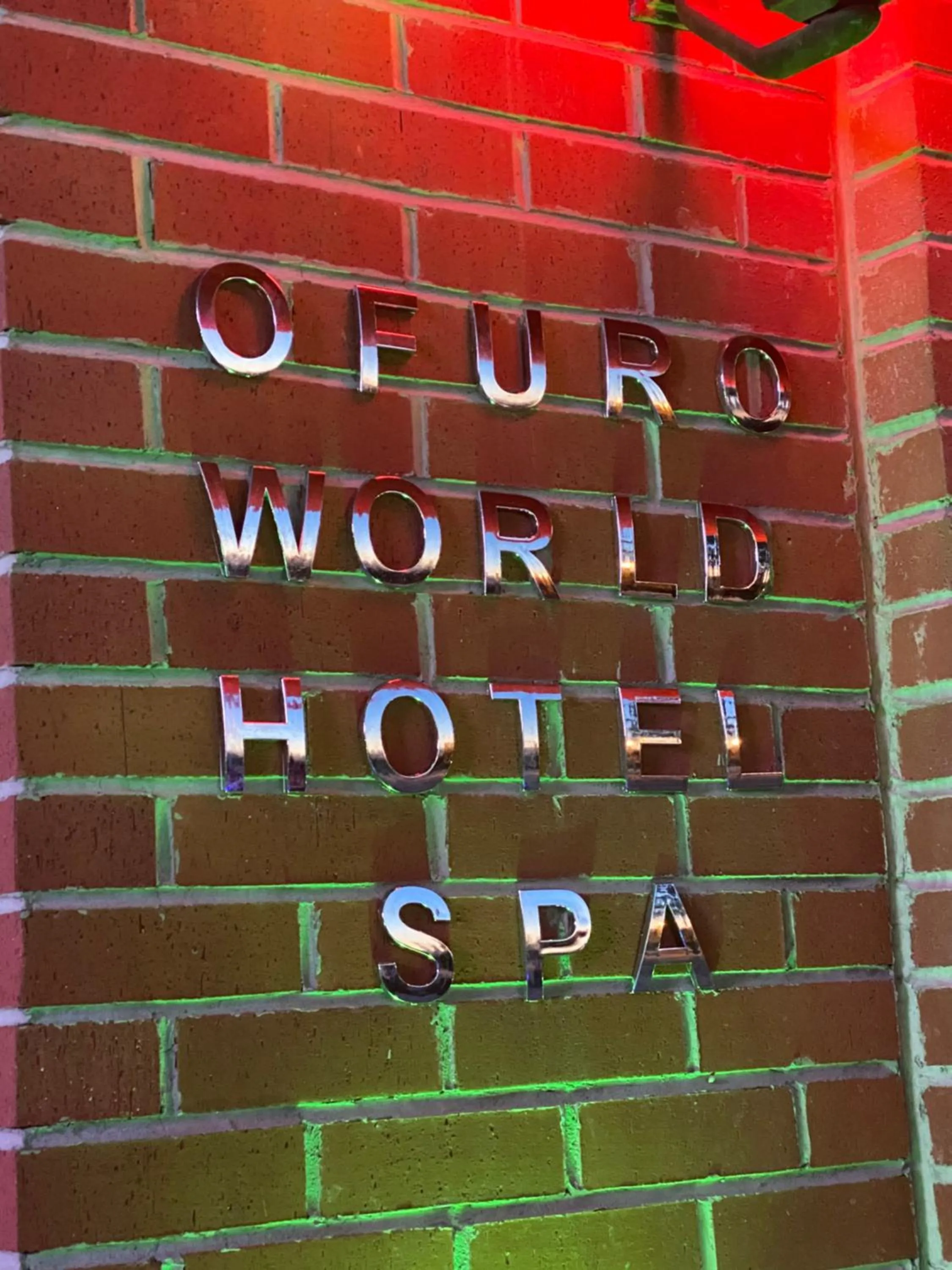 Property building in OFURO WORLD HOTEL SPA