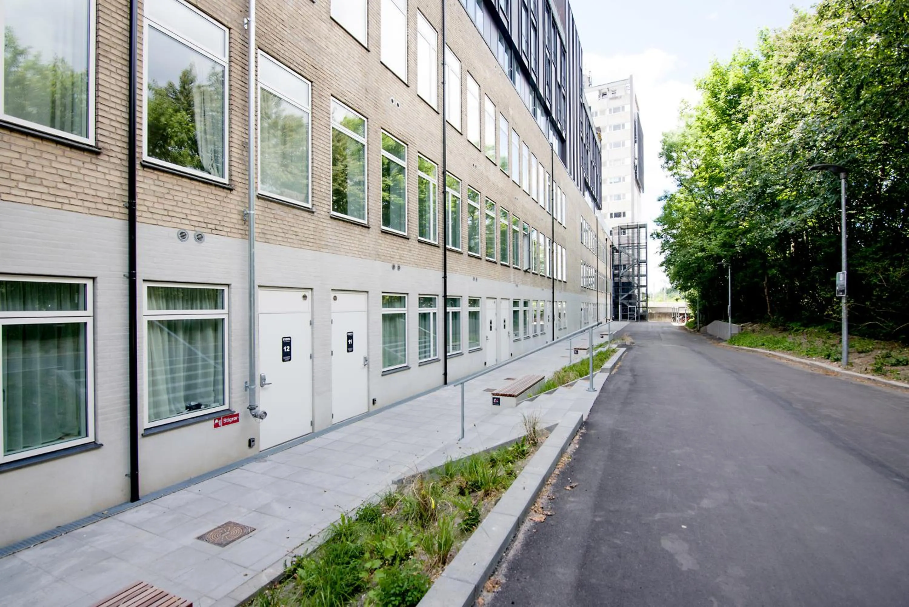 Facade/entrance in STUDIO1A Hotel Apartments