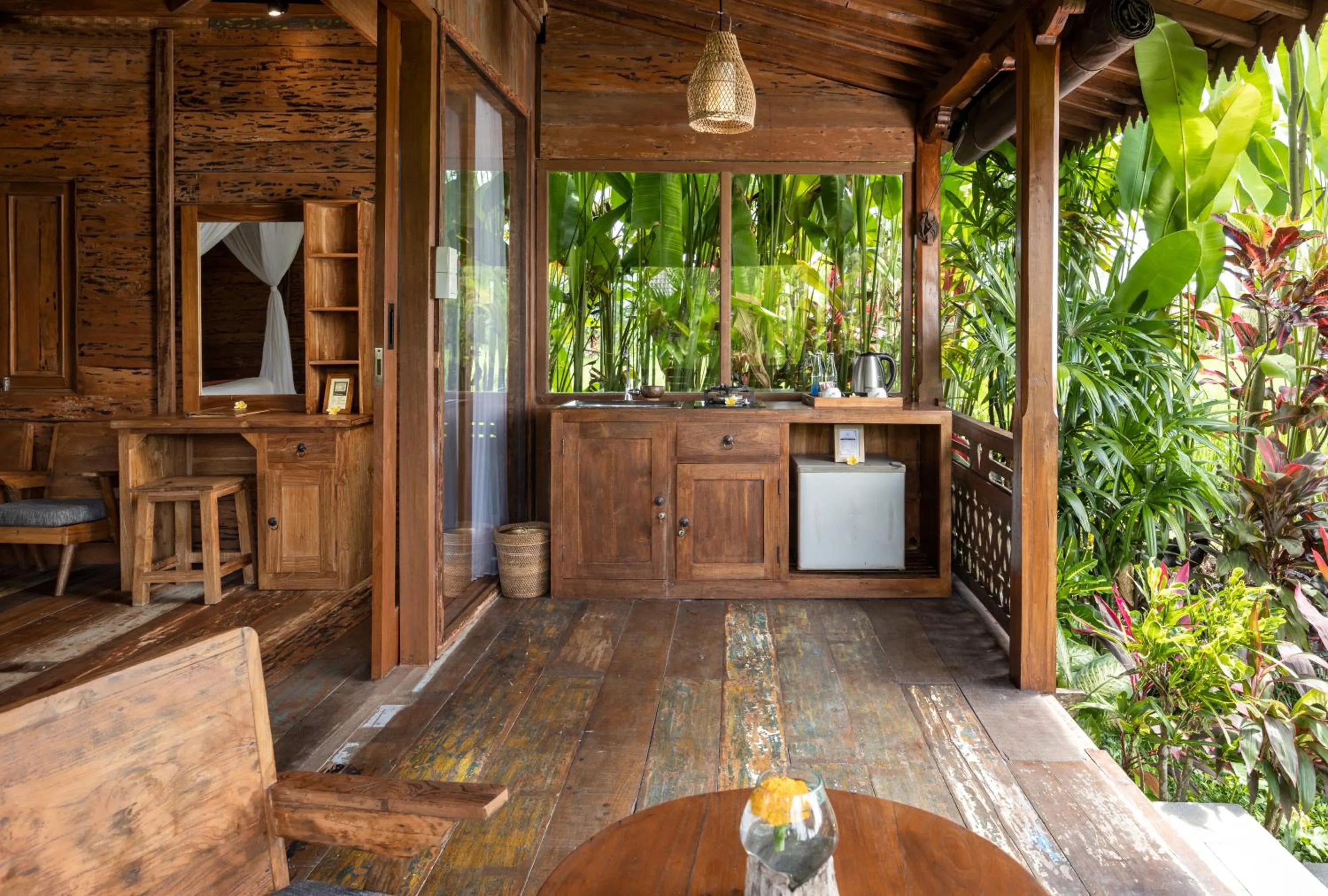 kitchen in Santris Villas by GenuineHost