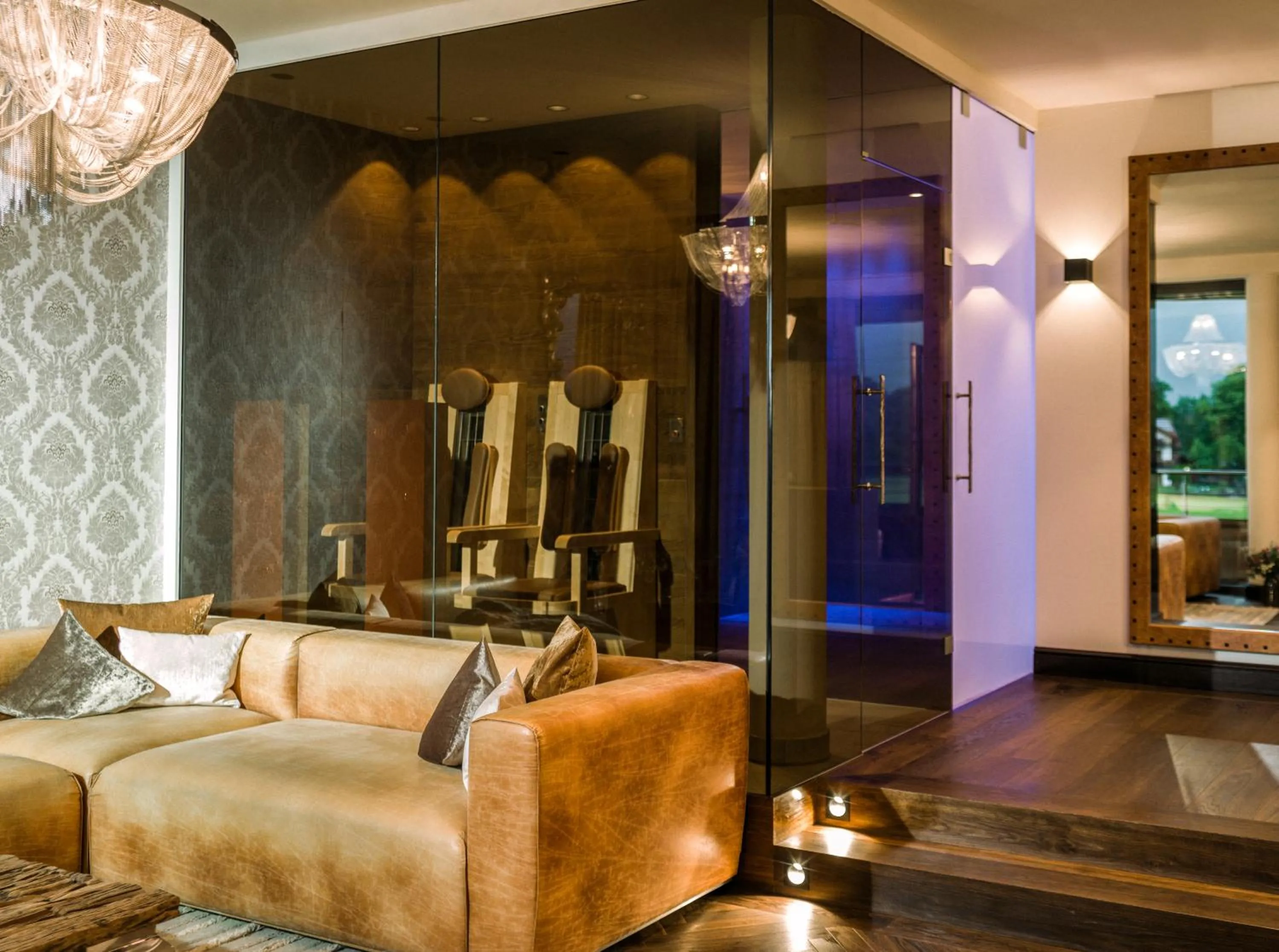 Living room in Das König Ludwig Inspiration SPA