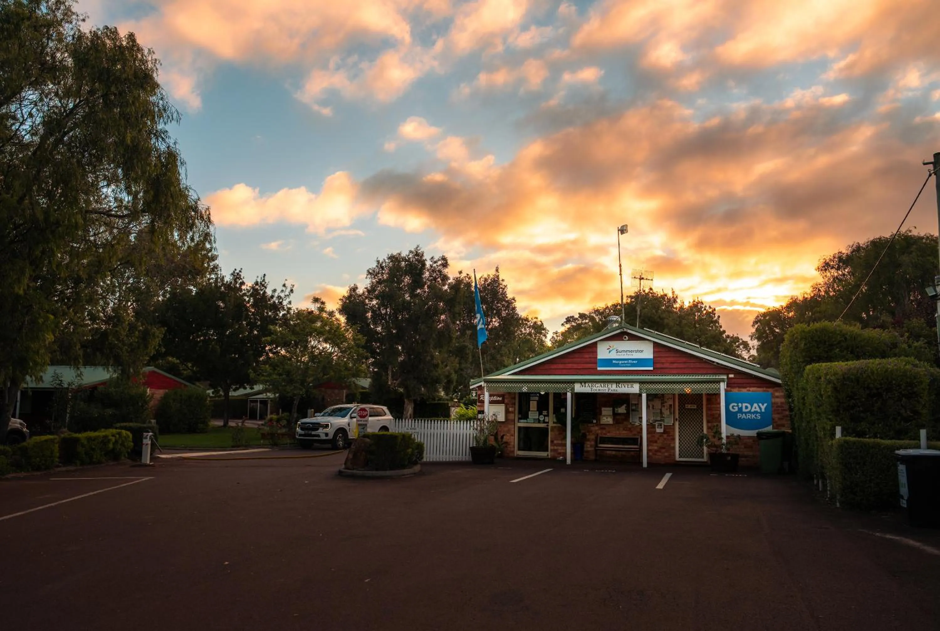 Lobby or reception in Margaret River Tourist Park
