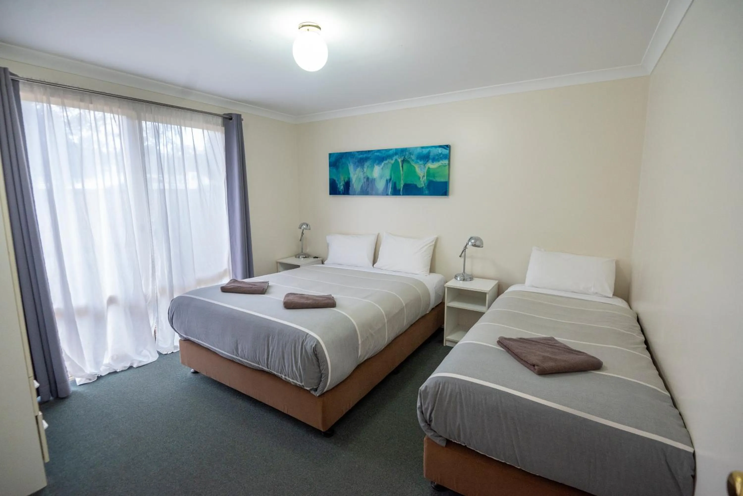 Bed in Margaret River Tourist Park