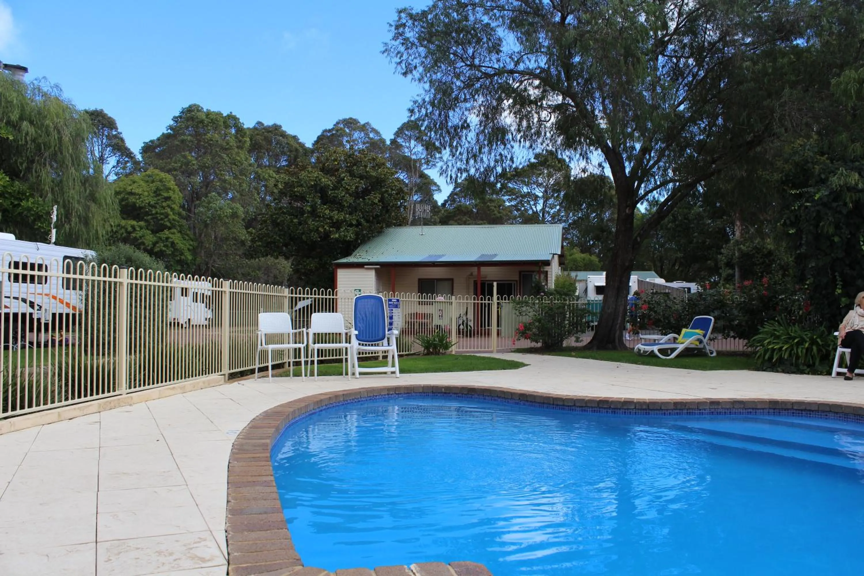 Swimming pool in Margaret River Tourist Park
