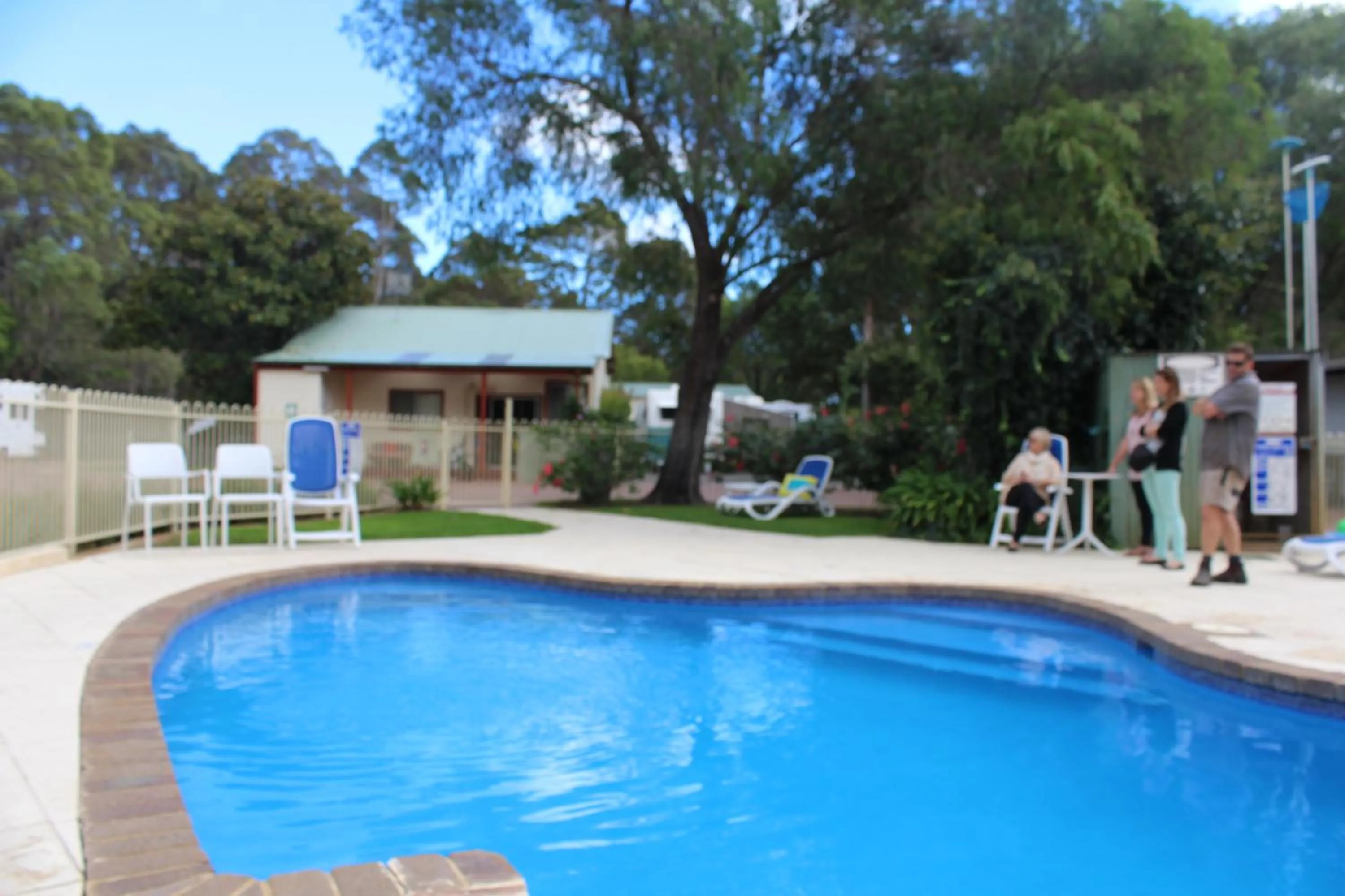 Swimming pool in Margaret River Tourist Park