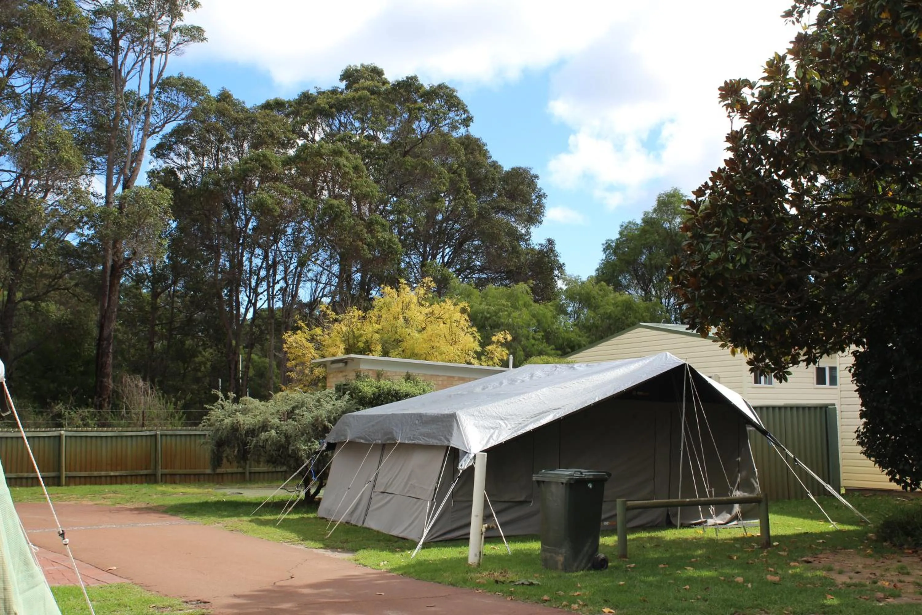 Property building in Margaret River Tourist Park
