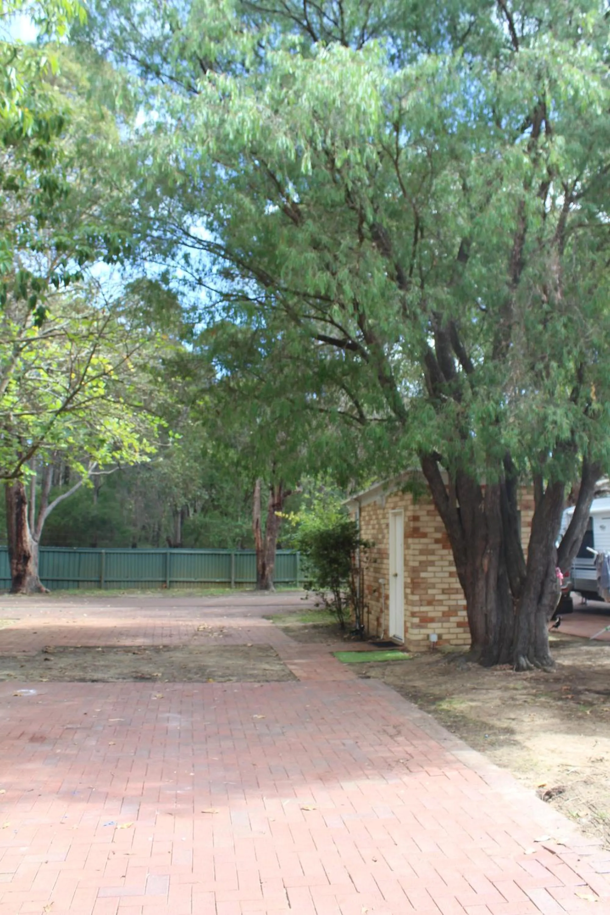 Garden in Margaret River Tourist Park