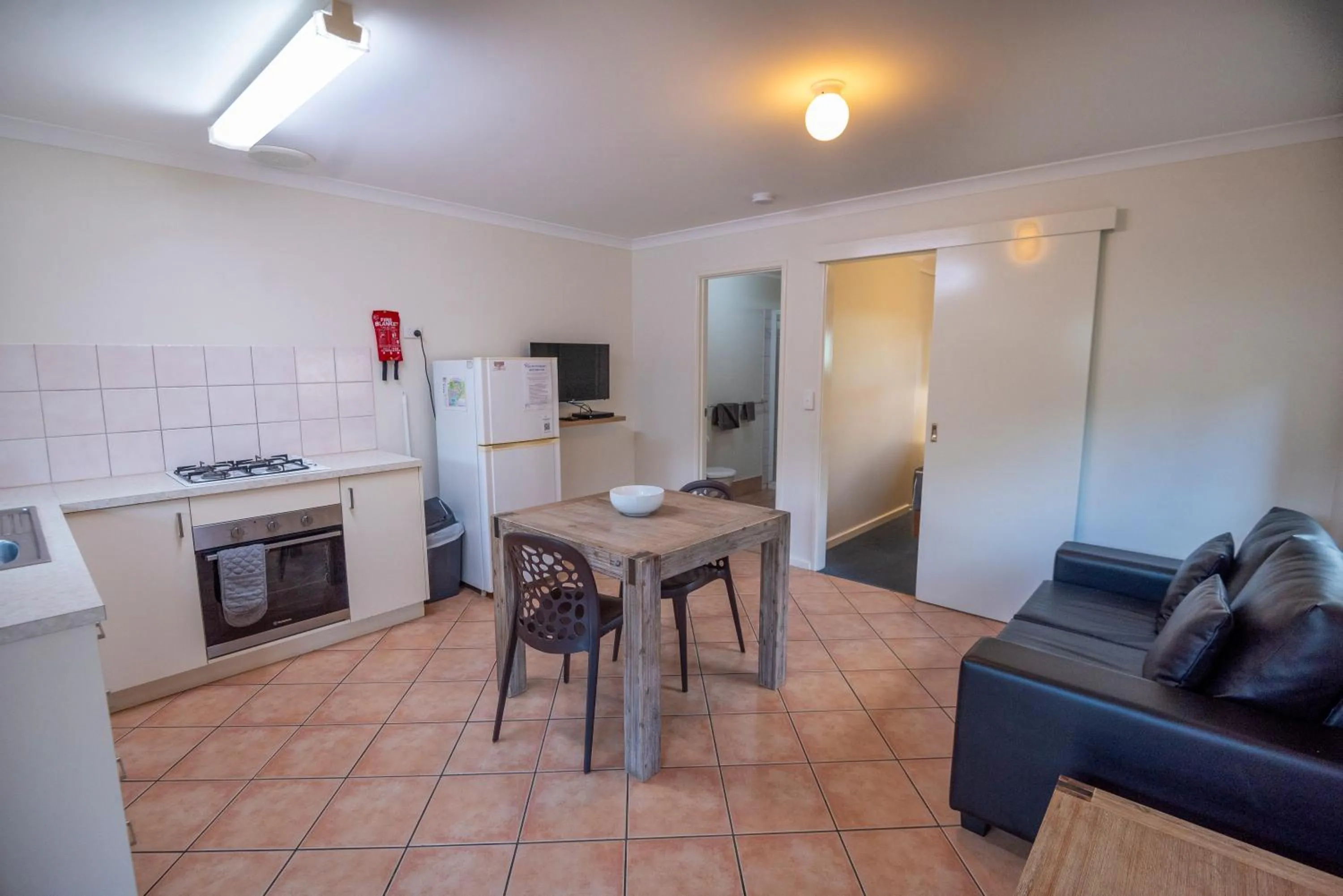 kitchen in Margaret River Tourist Park