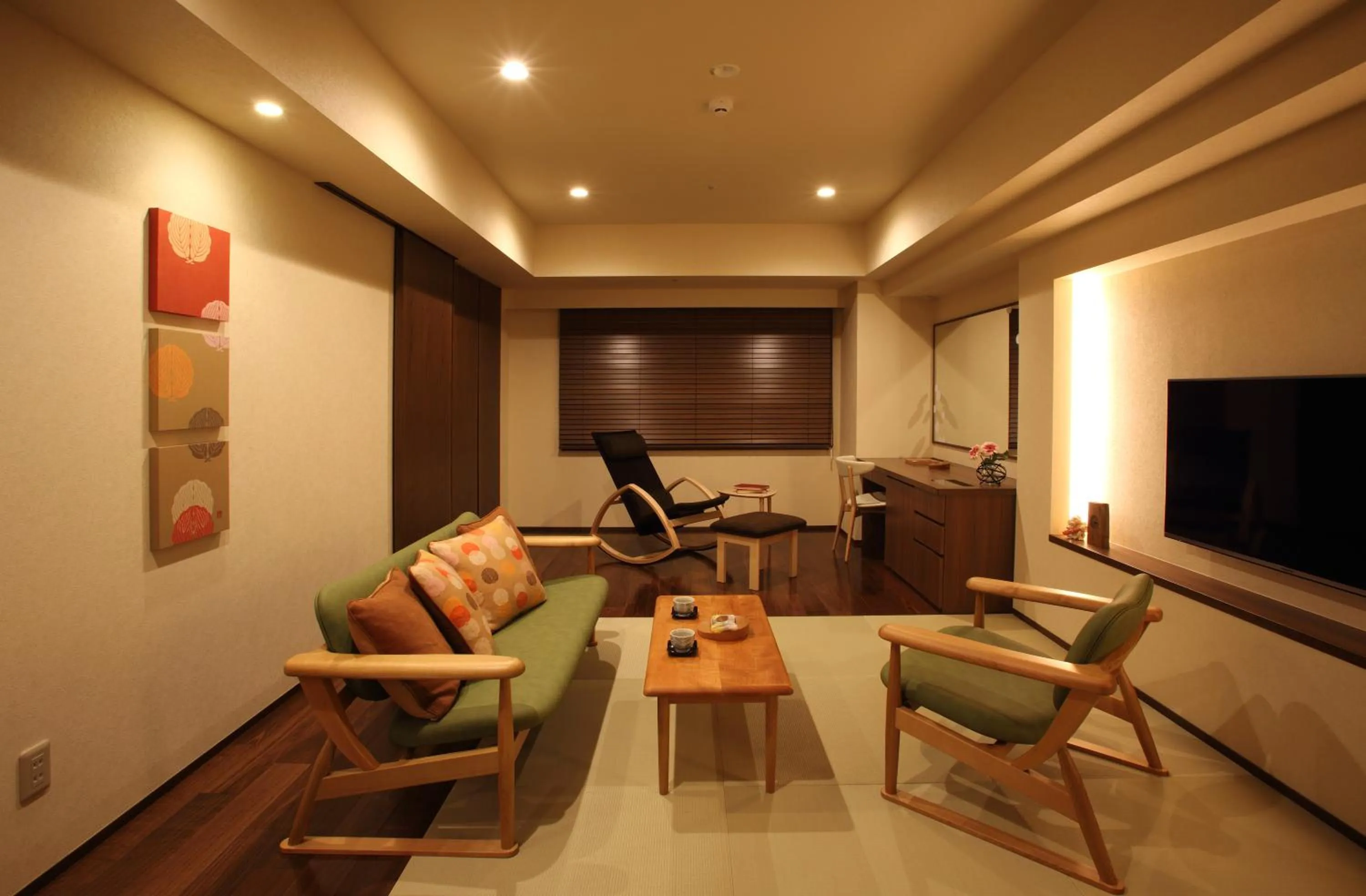 Living room in Hotel Mahoroba