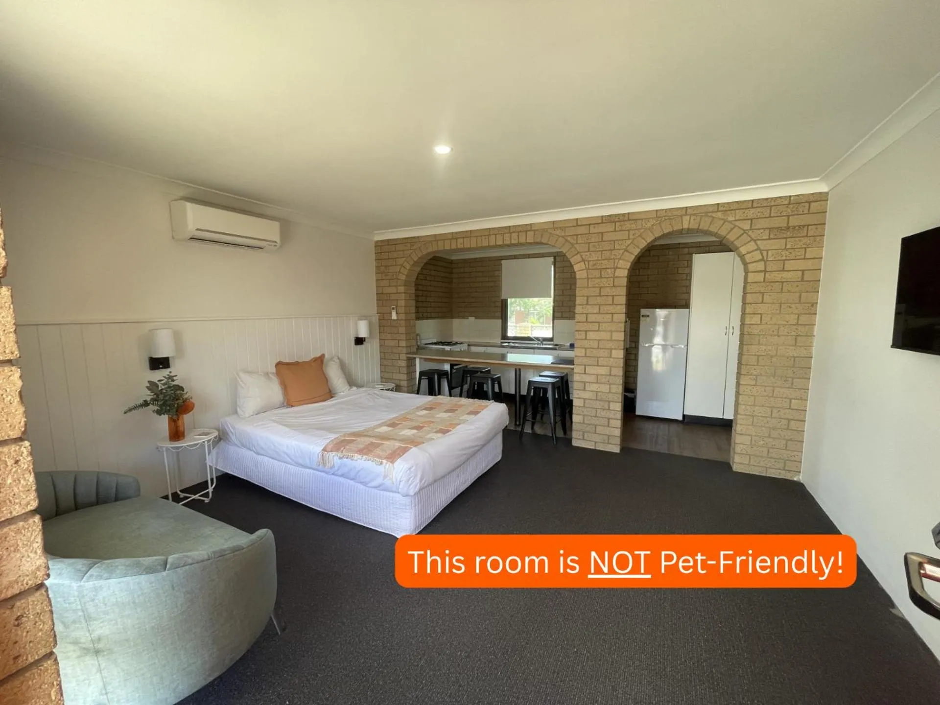 Bedroom, Bed in Albury Allawa Motor Inn