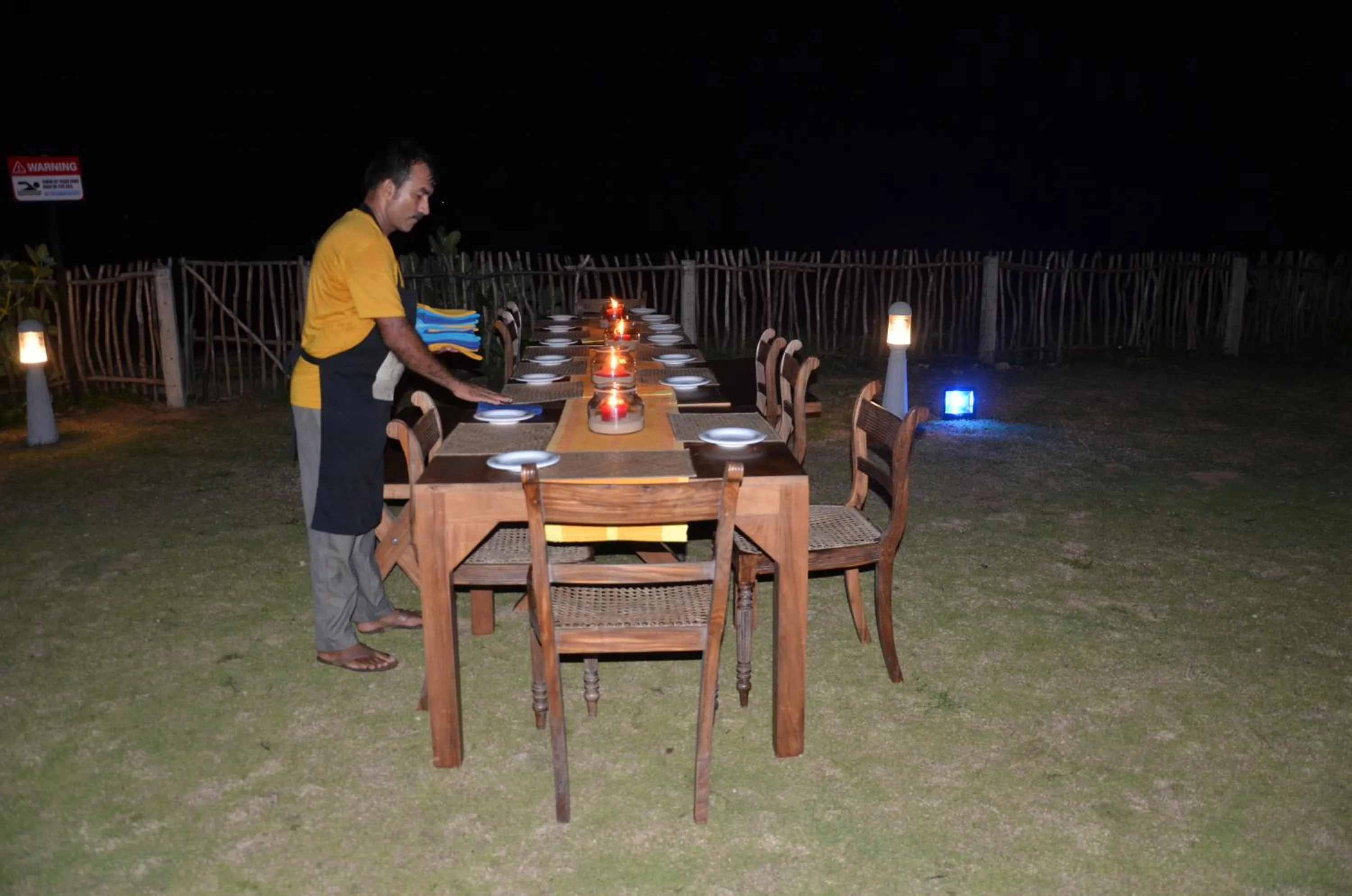 Staff in Bungalow By The Beach