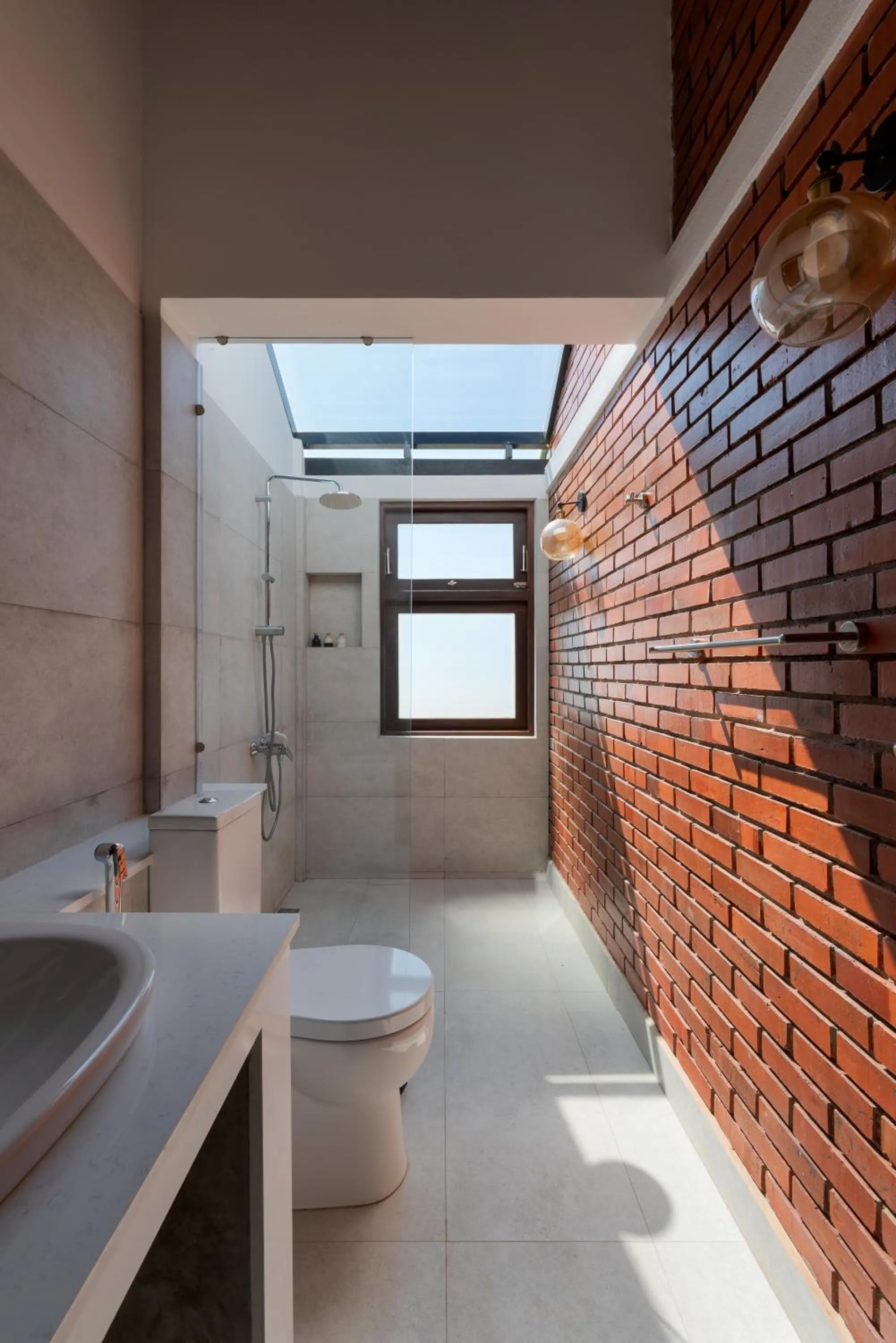 Shower in Bungalow By The Beach