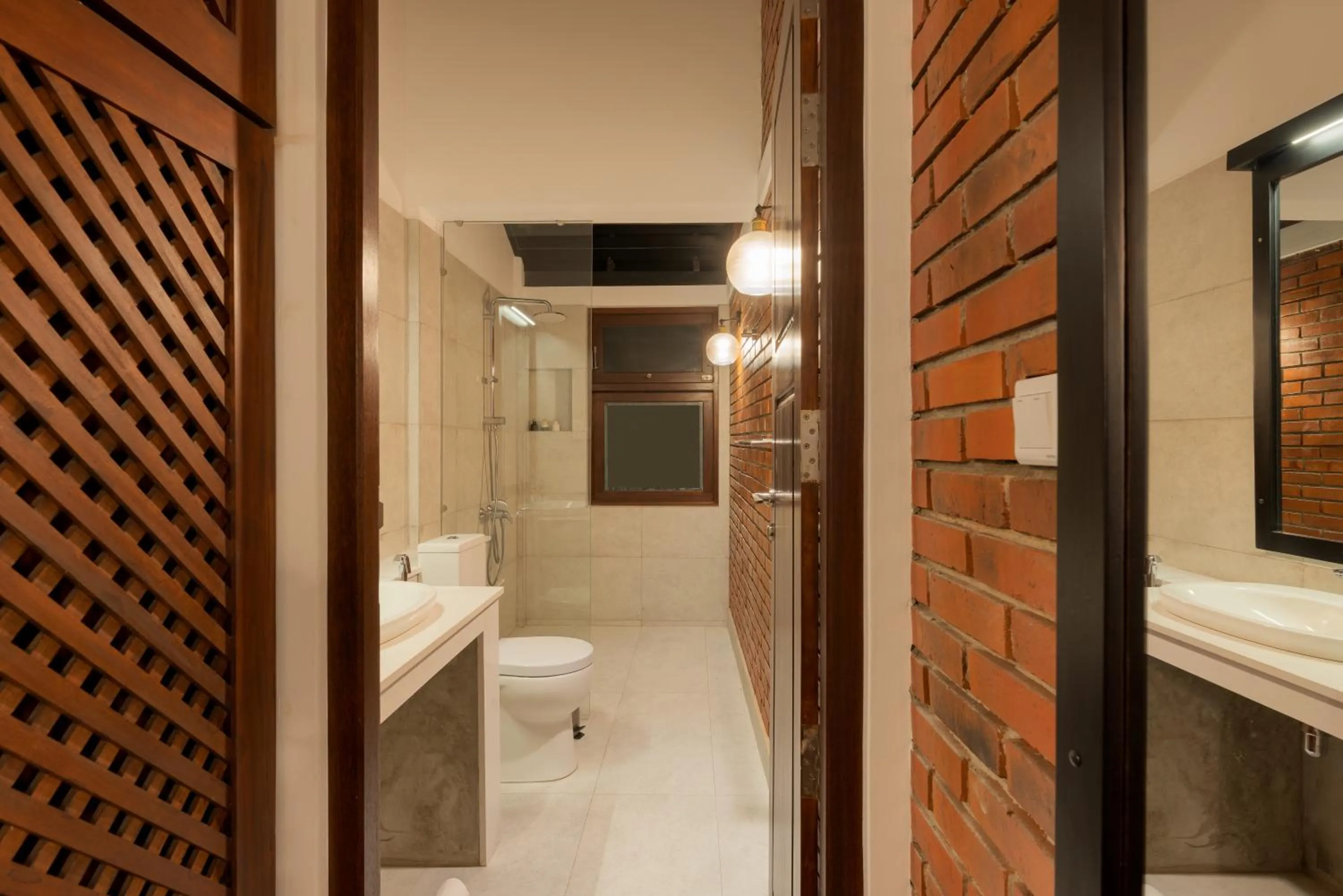 Shower in Bungalow By The Beach
