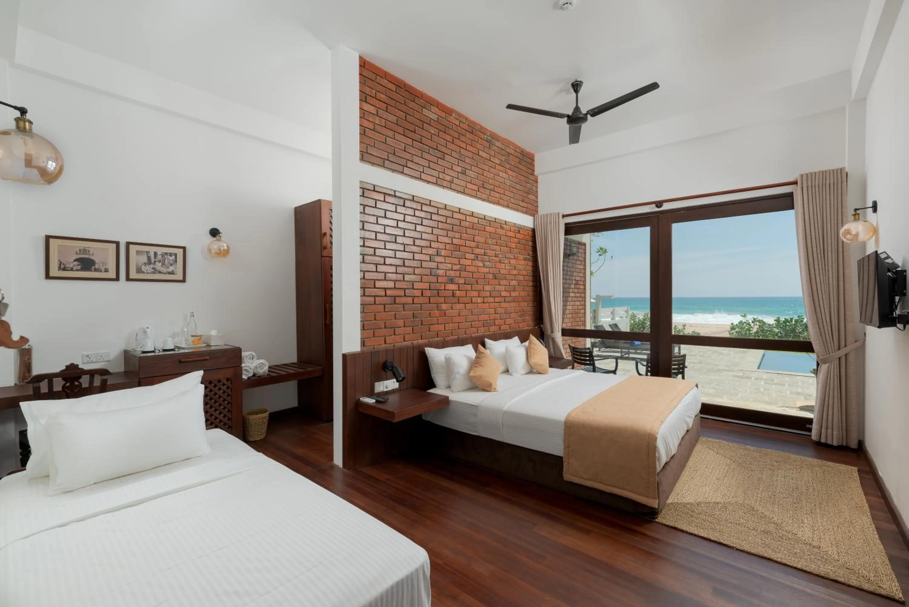 Bedroom, Bed in Bungalow By The Beach