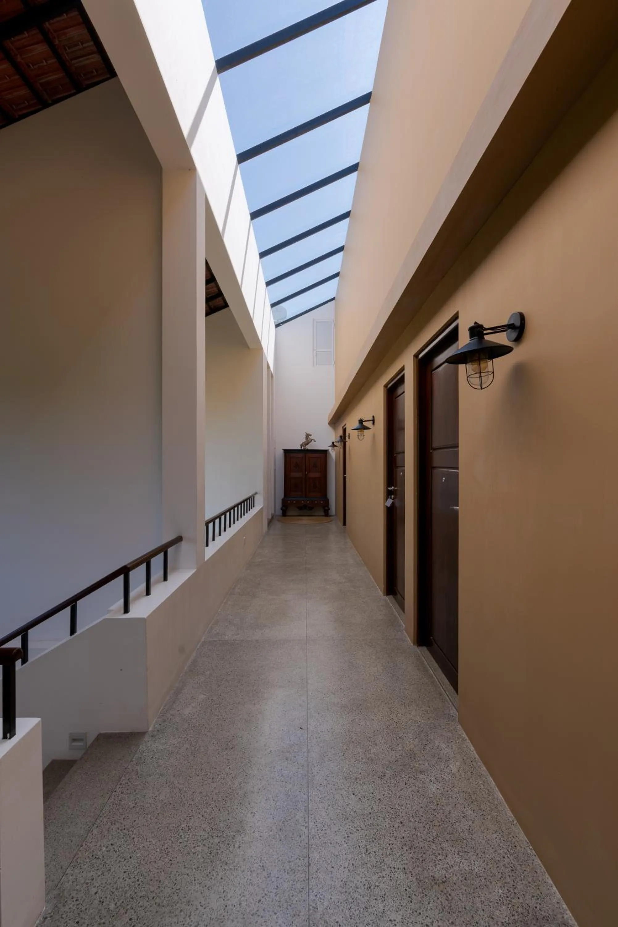 Balcony/Terrace in Bungalow By The Beach
