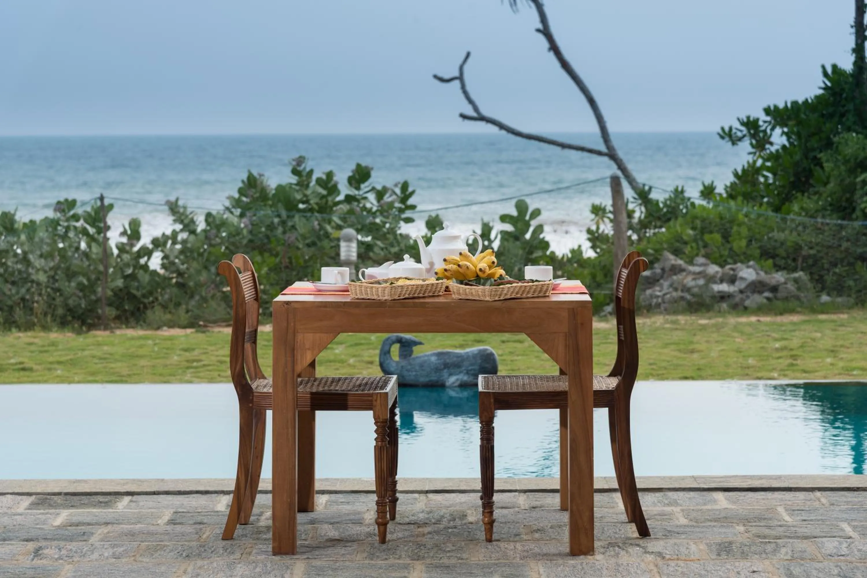 Swimming pool in Bungalow By The Beach
