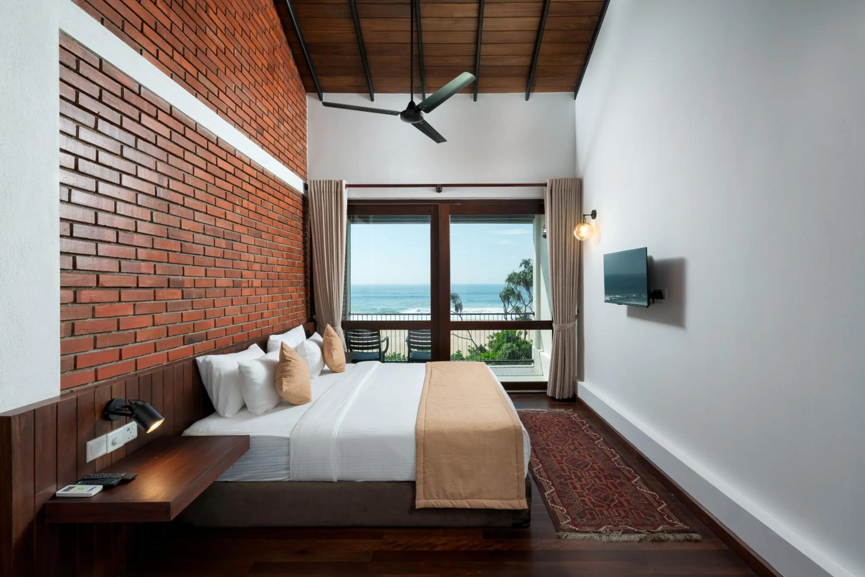 Bedroom, Bed in Bungalow By The Beach