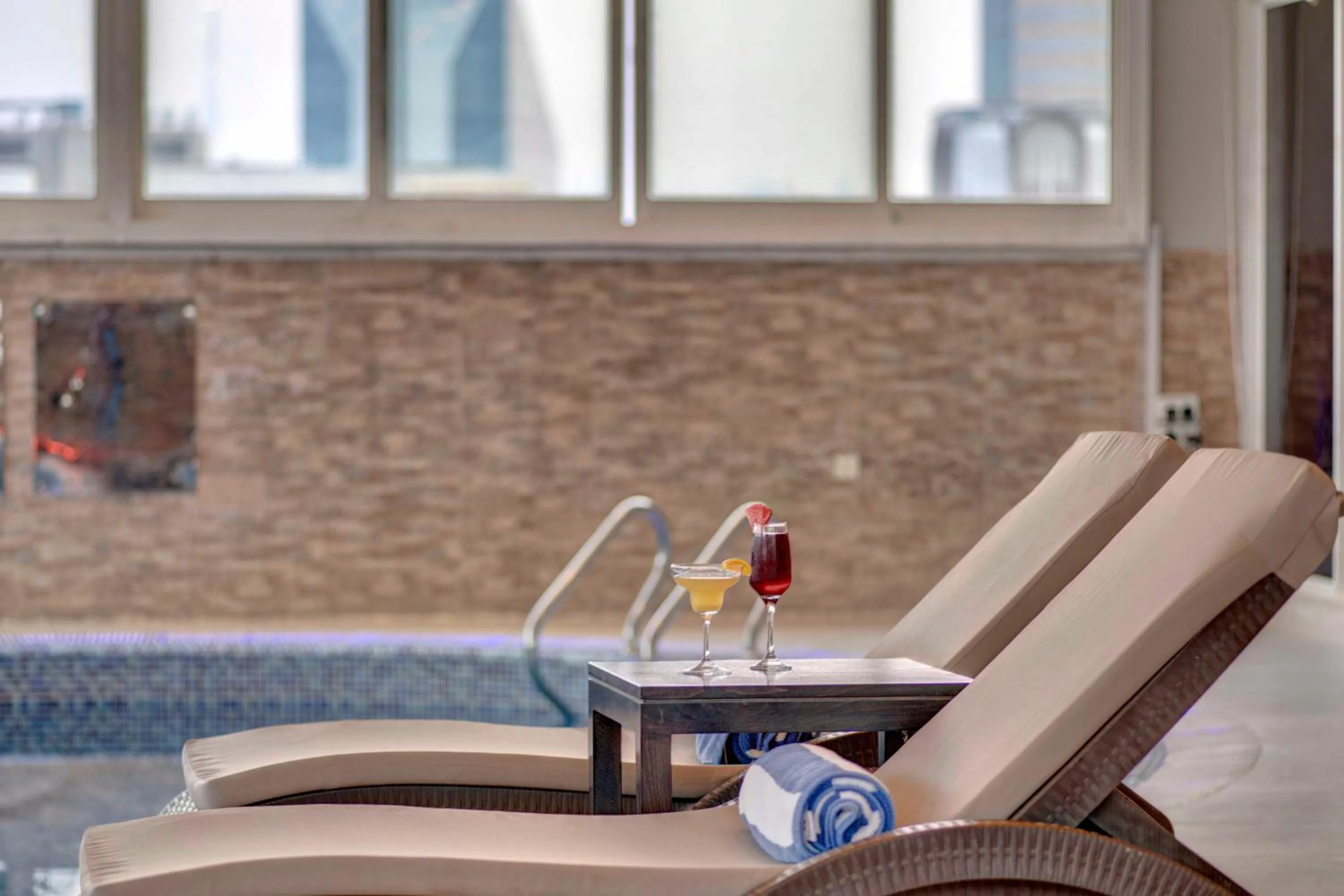 Living room in Lotus Grand Hotel