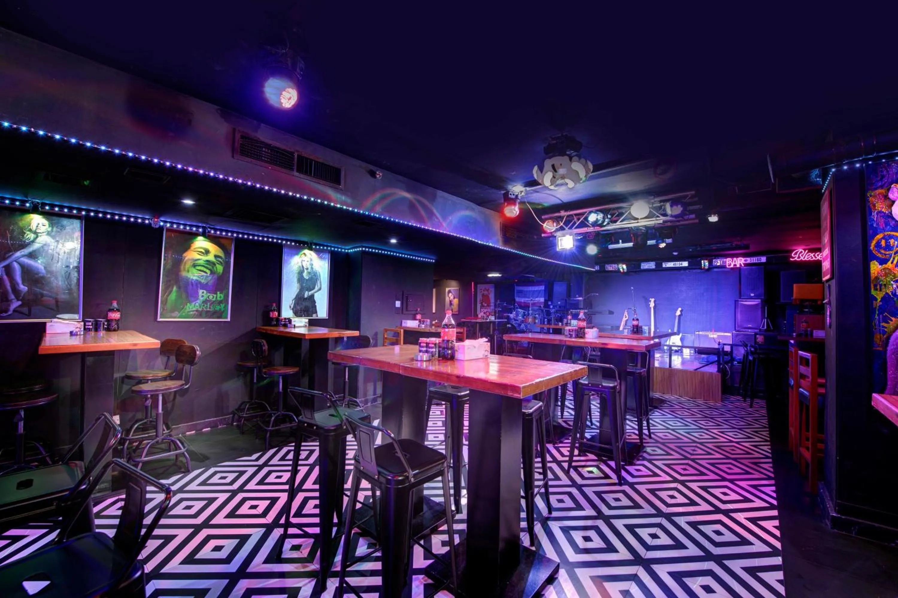 Communal lounge/ TV room in Lotus Grand Hotel