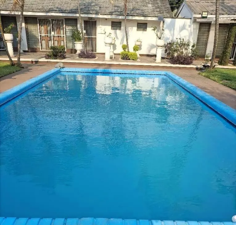 Pool view in Copperbelt Executive Accommodation Ndola, Zambia