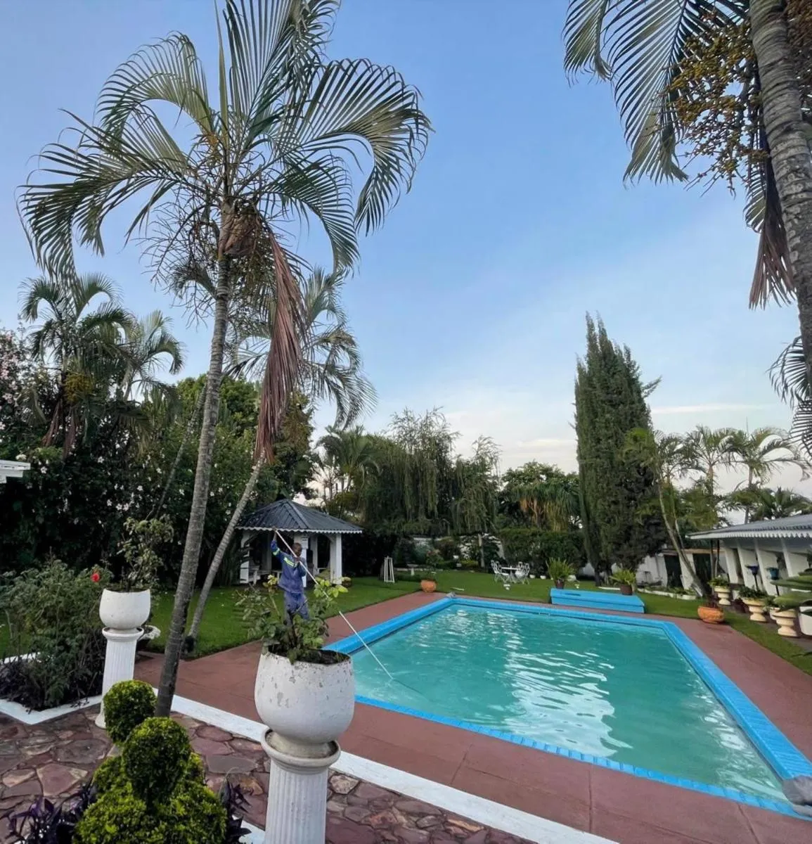 Swimming pool in Copperbelt Executive Accommodation Ndola, Zambia