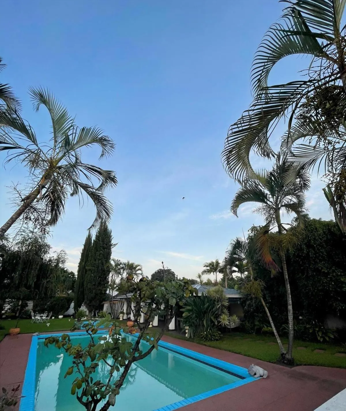 Pool view in Copperbelt Executive Accommodation Ndola, Zambia