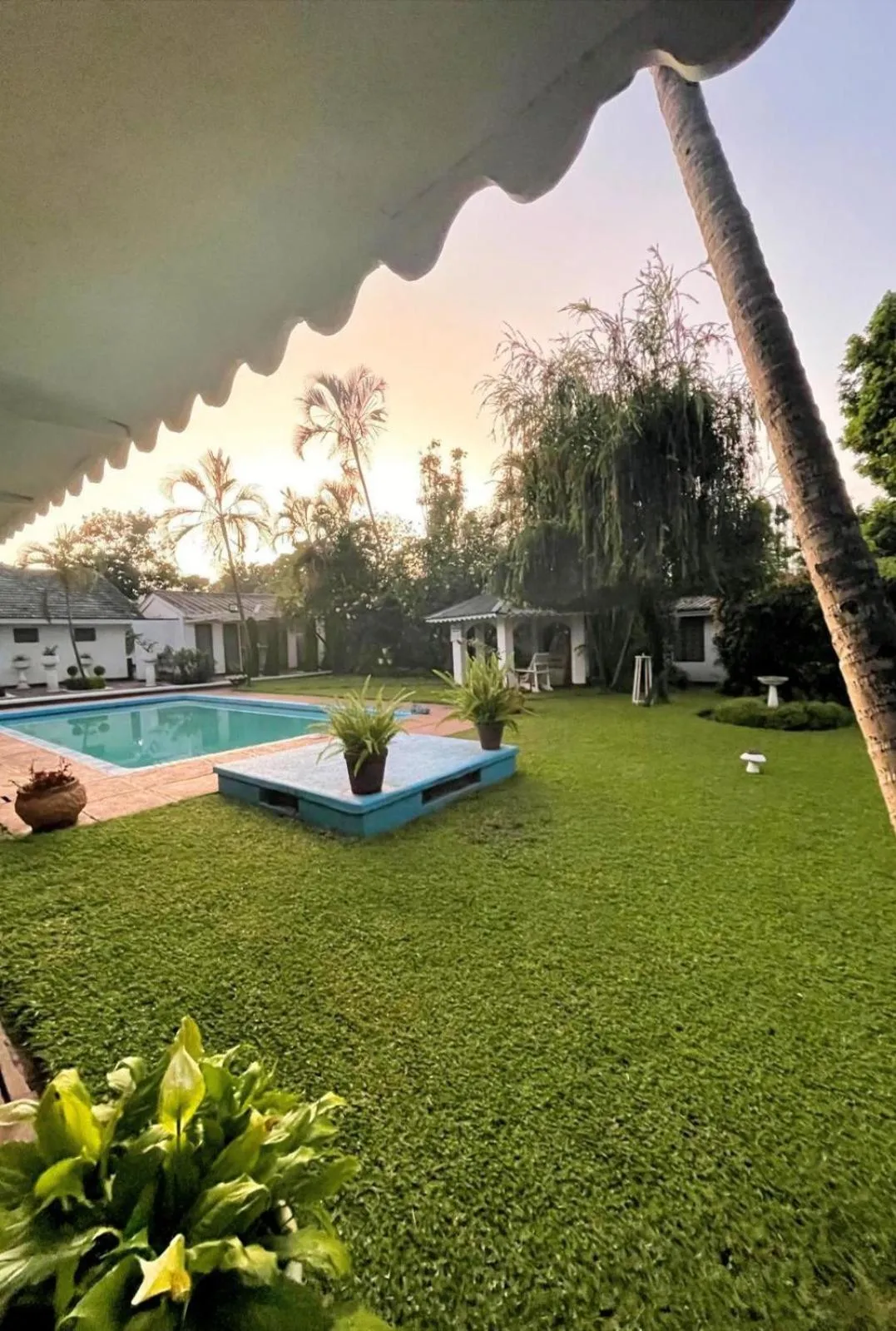 Garden view in Copperbelt Executive Accommodation Ndola, Zambia