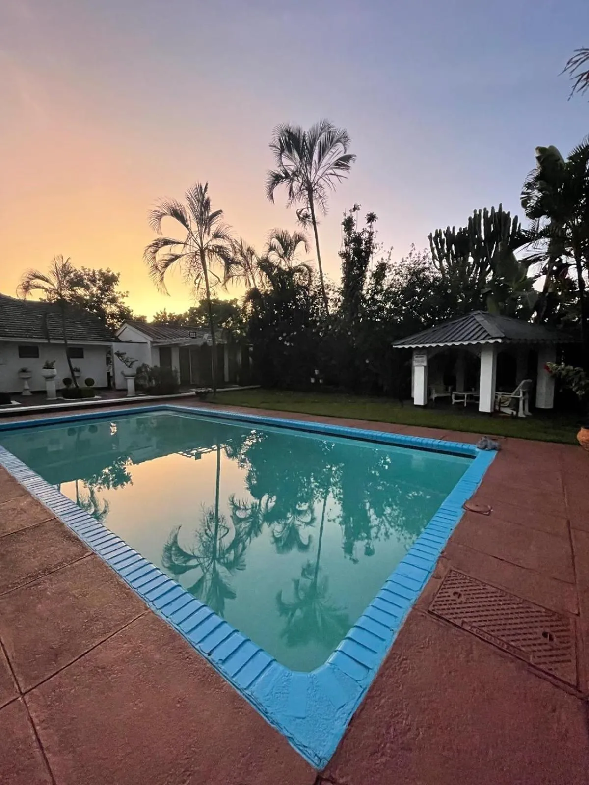Pool view in Copperbelt Executive Accommodation Ndola, Zambia