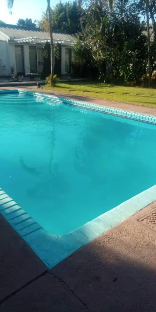 Pool view in Copperbelt Executive Accommodation Ndola, Zambia