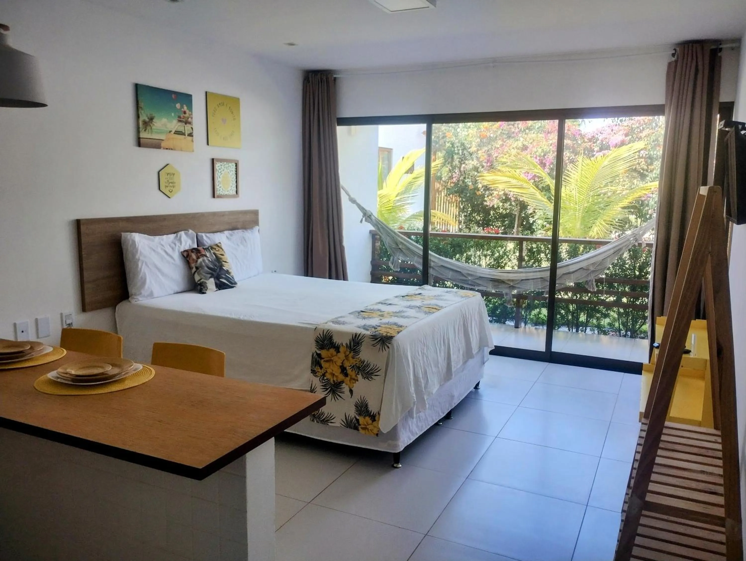 Bed in Mar Turquesa Eco Pousada