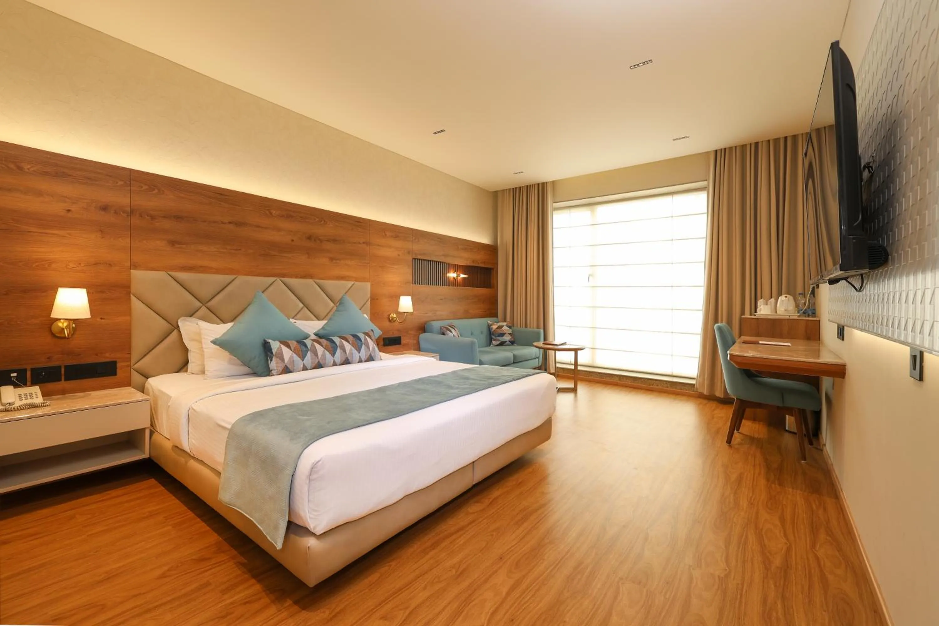 Bed in Indus Biznotel