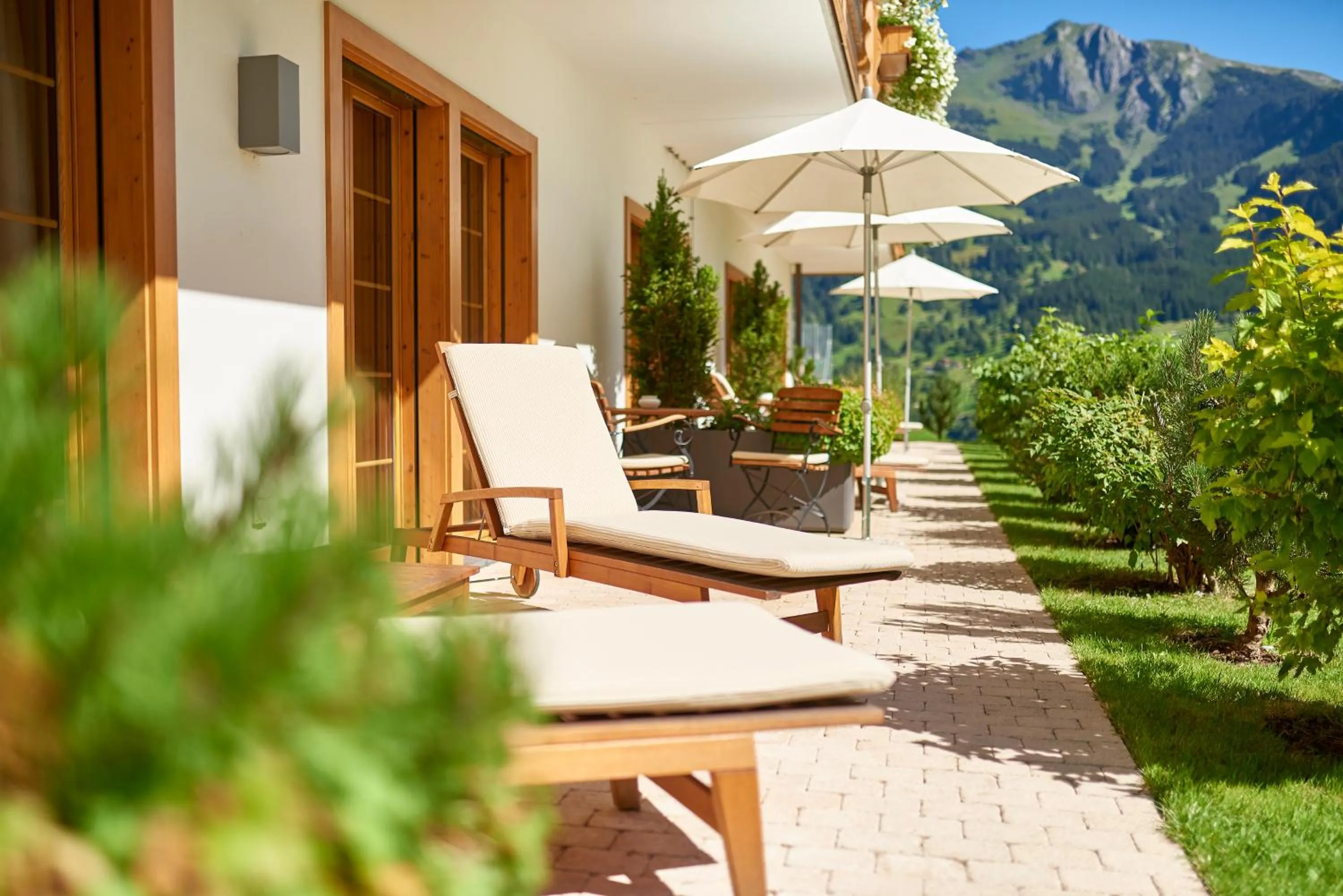 Garden in Aspen Alpine Lifestyle Hotel
