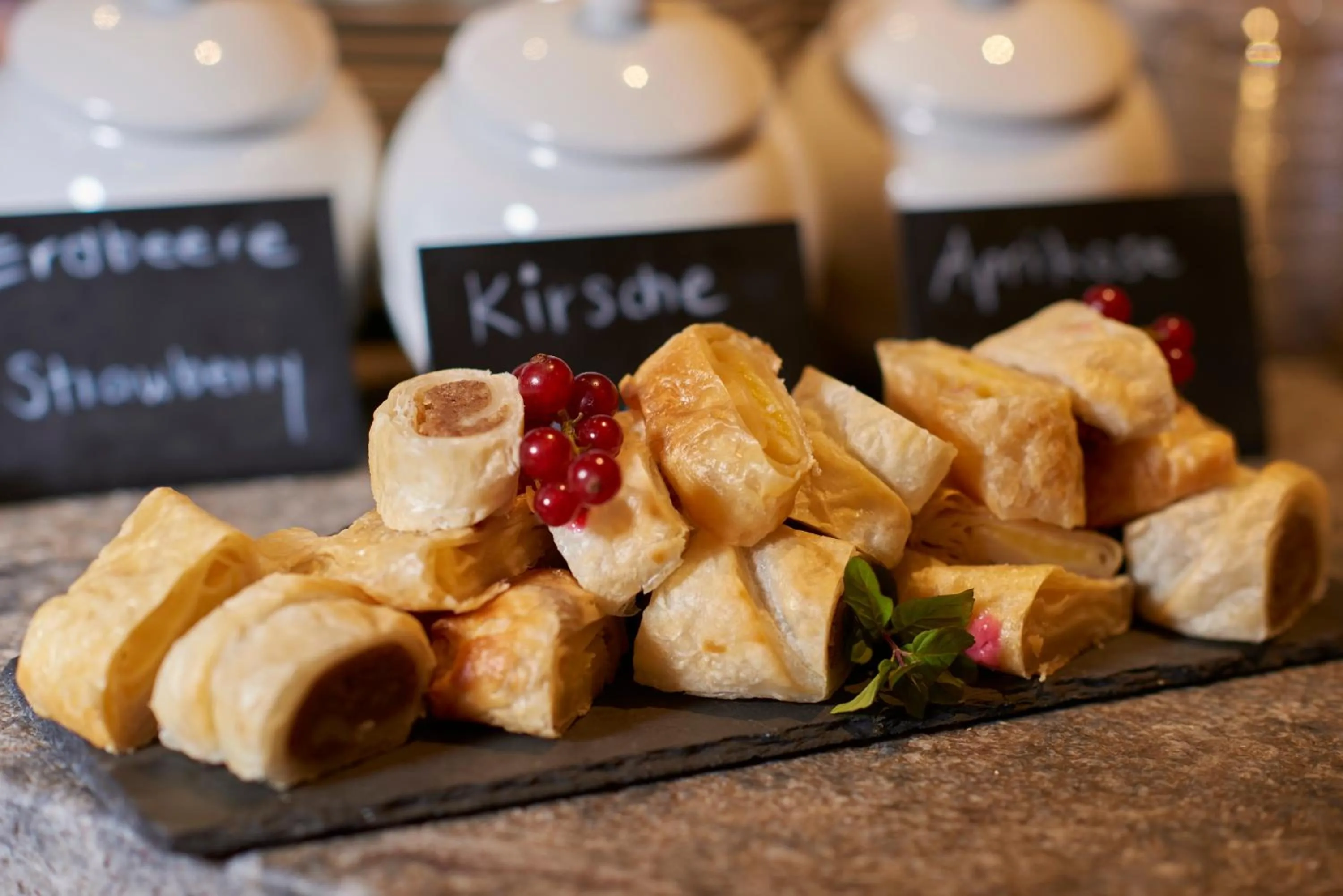 Food close-up in Aspen Alpine Lifestyle Hotel